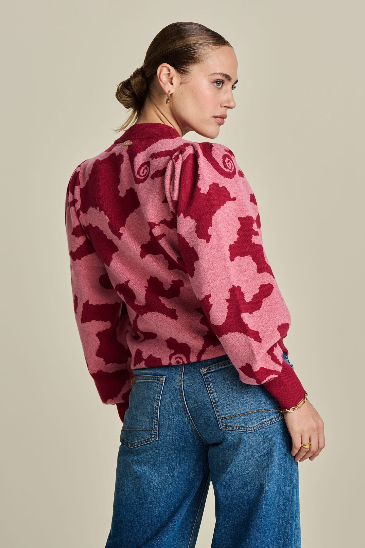 PULLOVER - CAMO RED 2