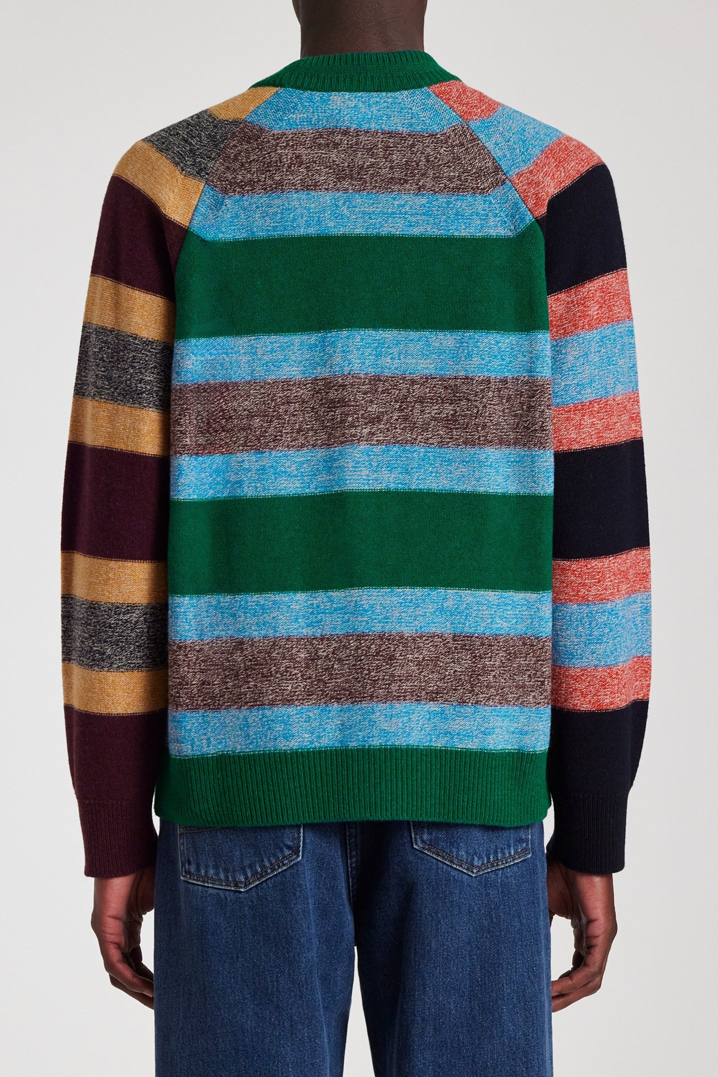 MENS CARDIGAN BUTTON THRU EMERALD GREEN 2