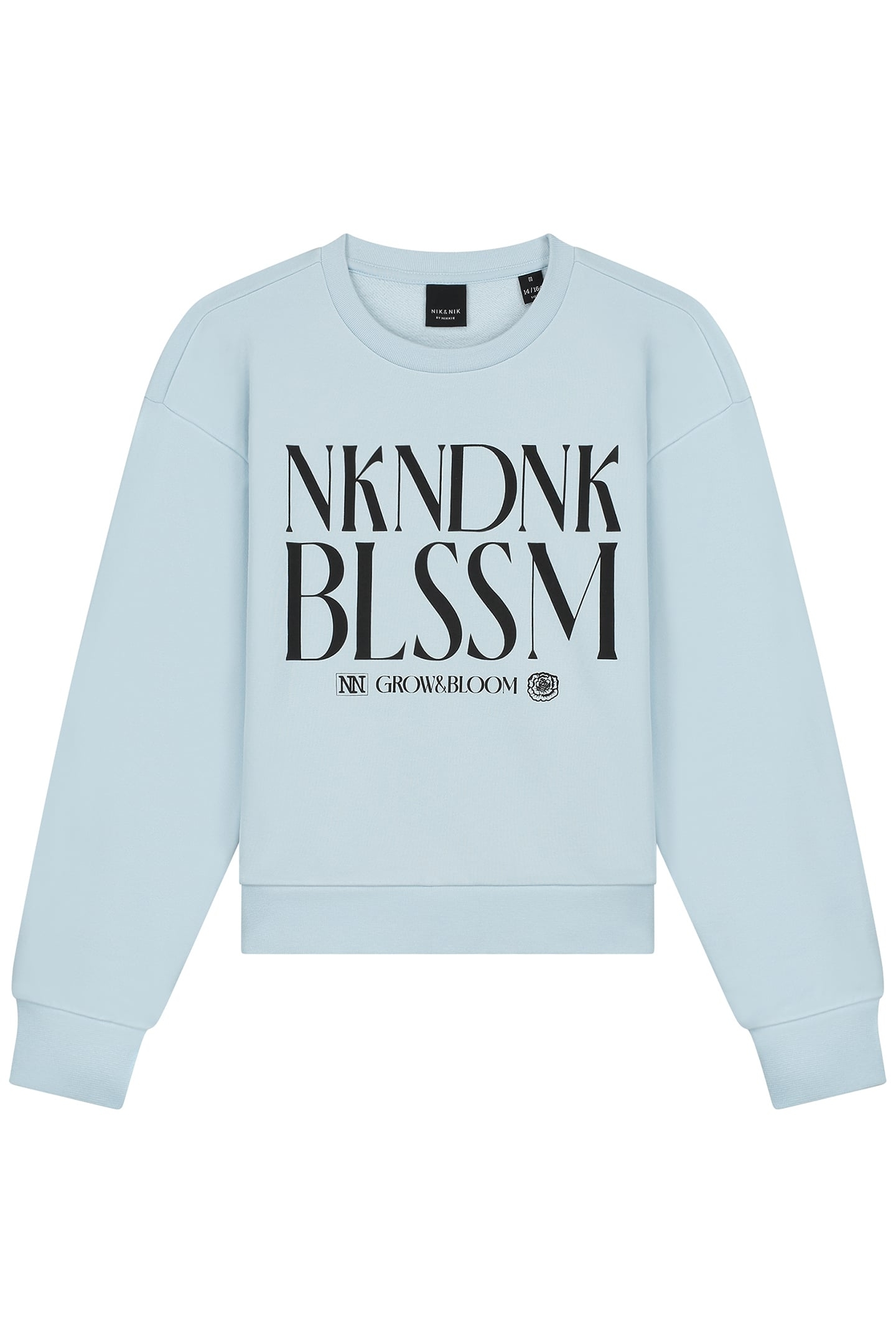 BLOSSOM SWEATSHIRT CLOUDY BLUE 2