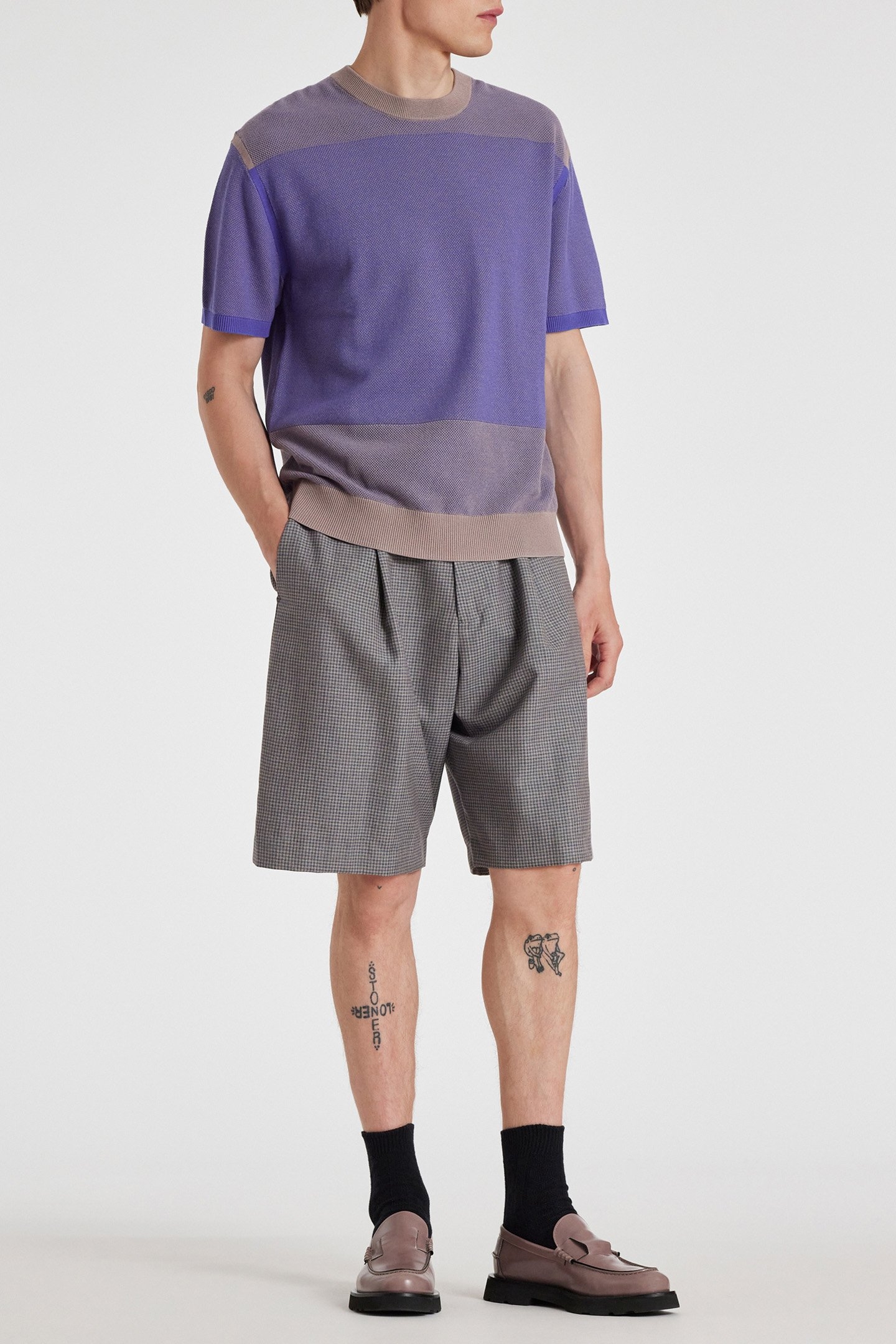 MENS SS T SHIRT BLUE 3