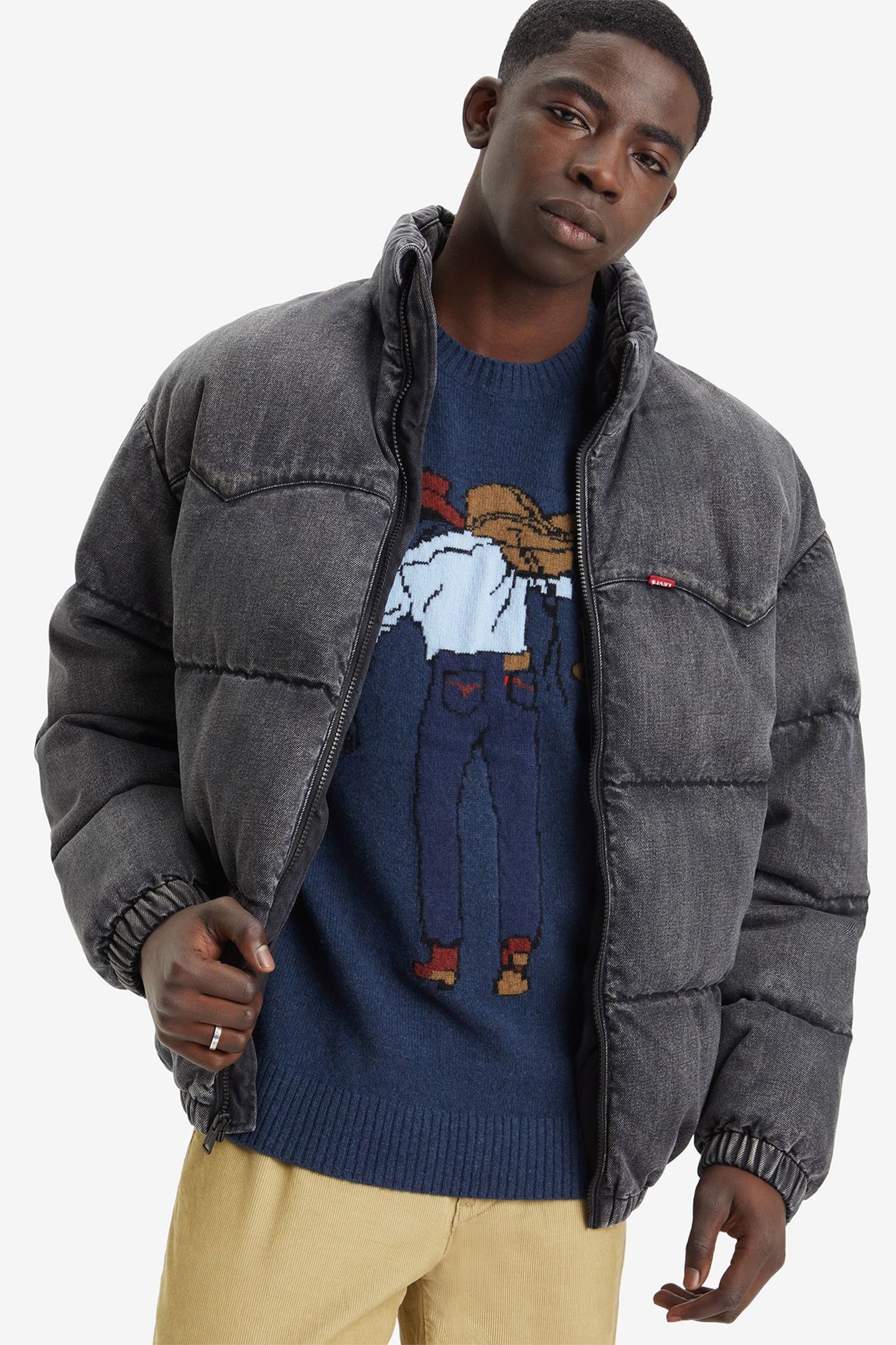 ORIGINAL HM SWEATER SADDLEMAN INTARSIA 4