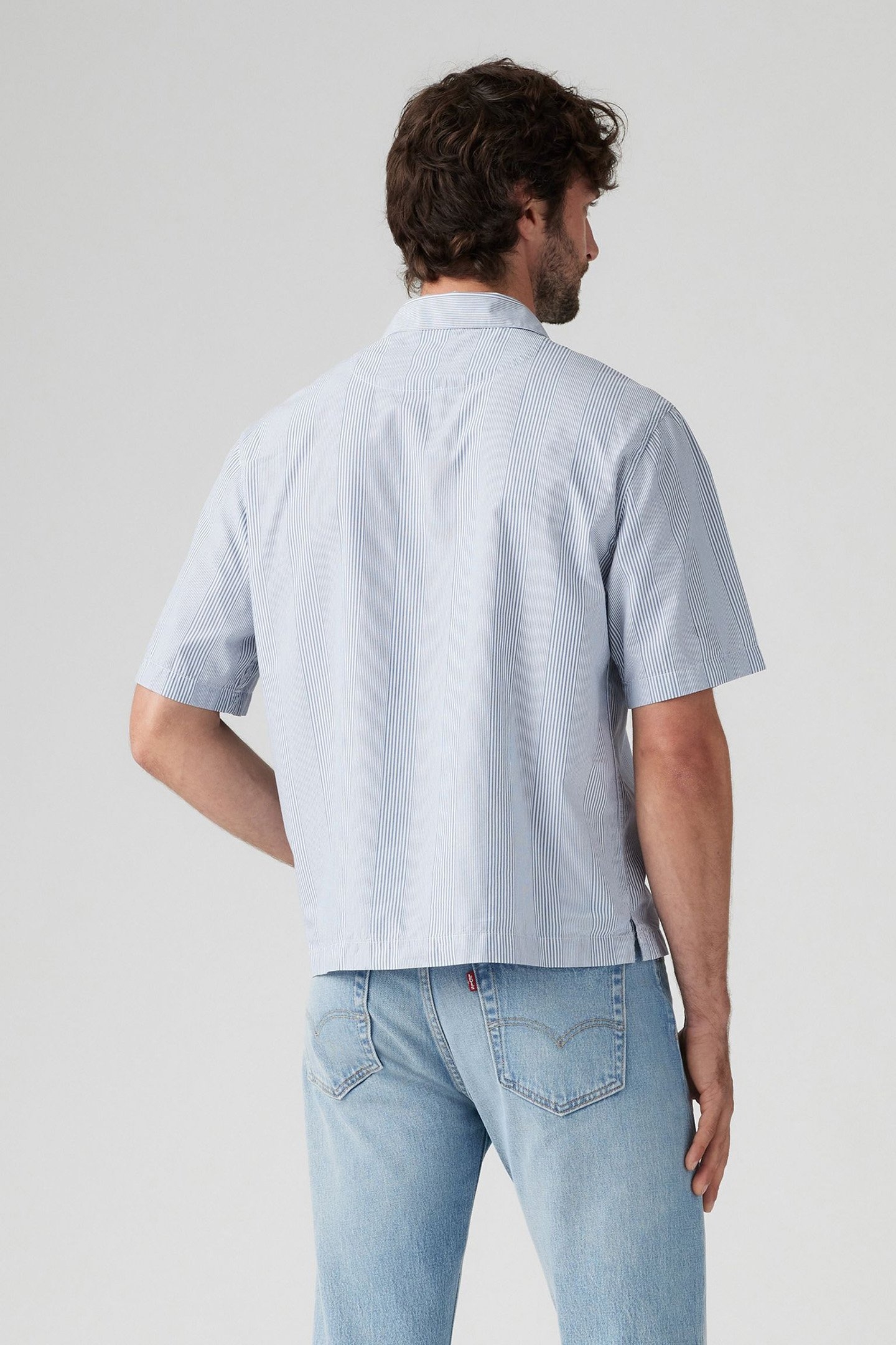 SS TOWNES BOXY SHIRT ALEXXIS STRIPE HAMP 2