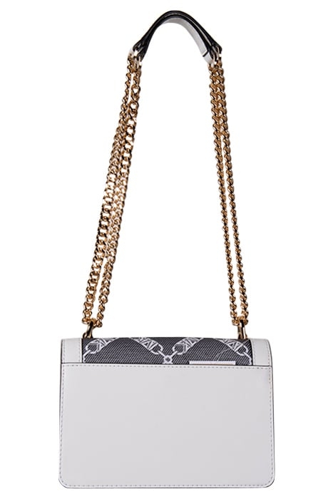 EXTRA SMALL CROSS BODY BAG IN BLACK AND WHITE 4