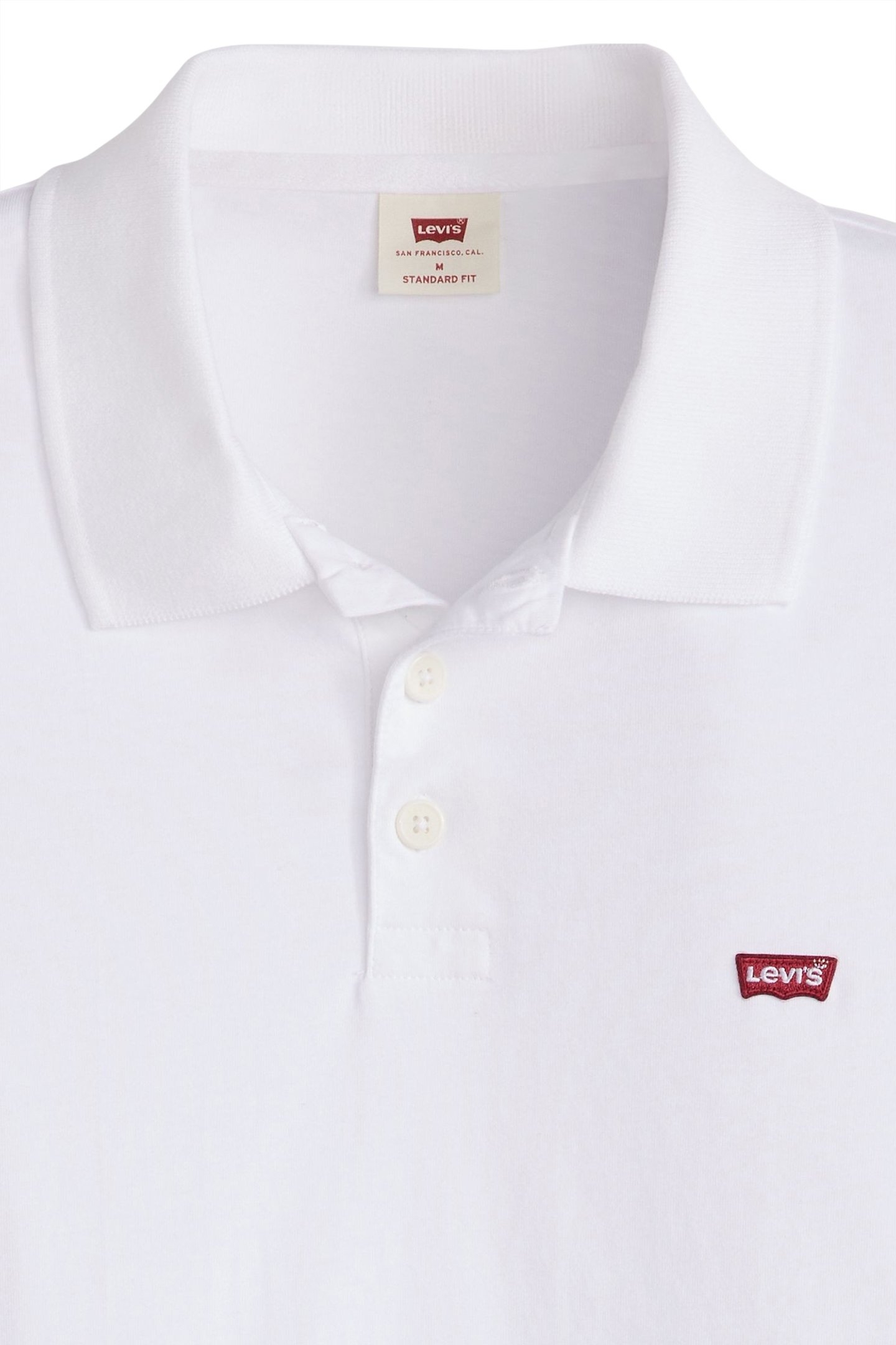 LEVIS HM POLO BRIGHT WHITE JERSEY 6