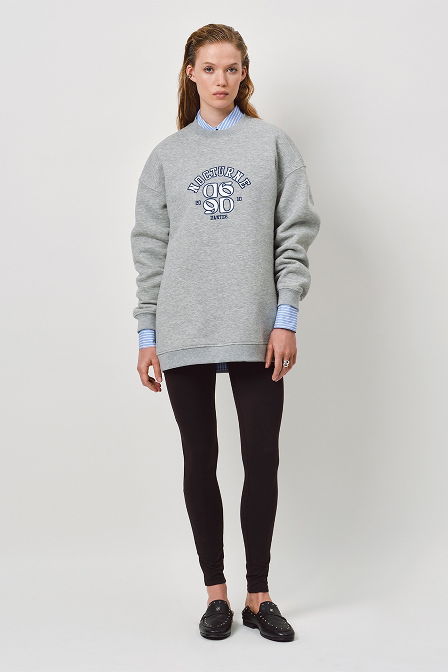 TAVIAN MID WAIST LEGGINGS RAVEN 1