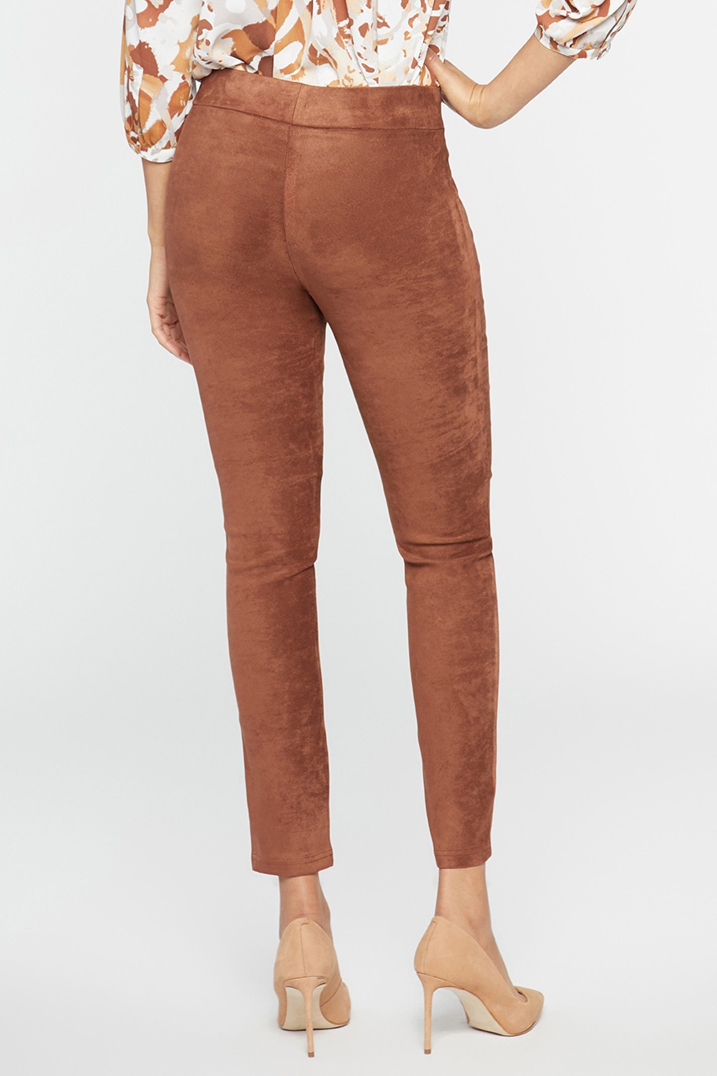 SUEDE BASIC LEGGING COFFEE BEAN 2