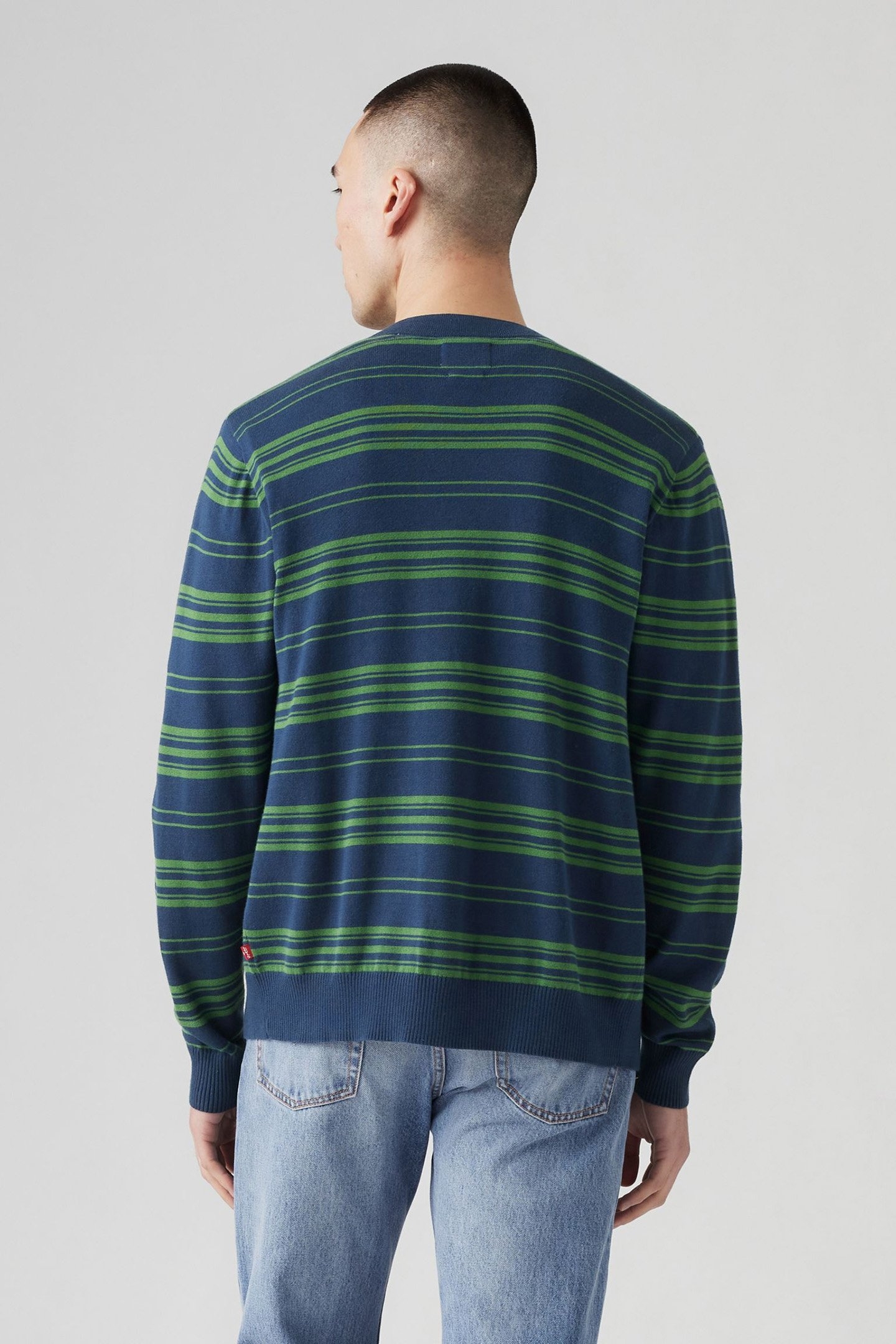 DUNE CARDIGAN PALMER STRIPE DRESS BLUES 2