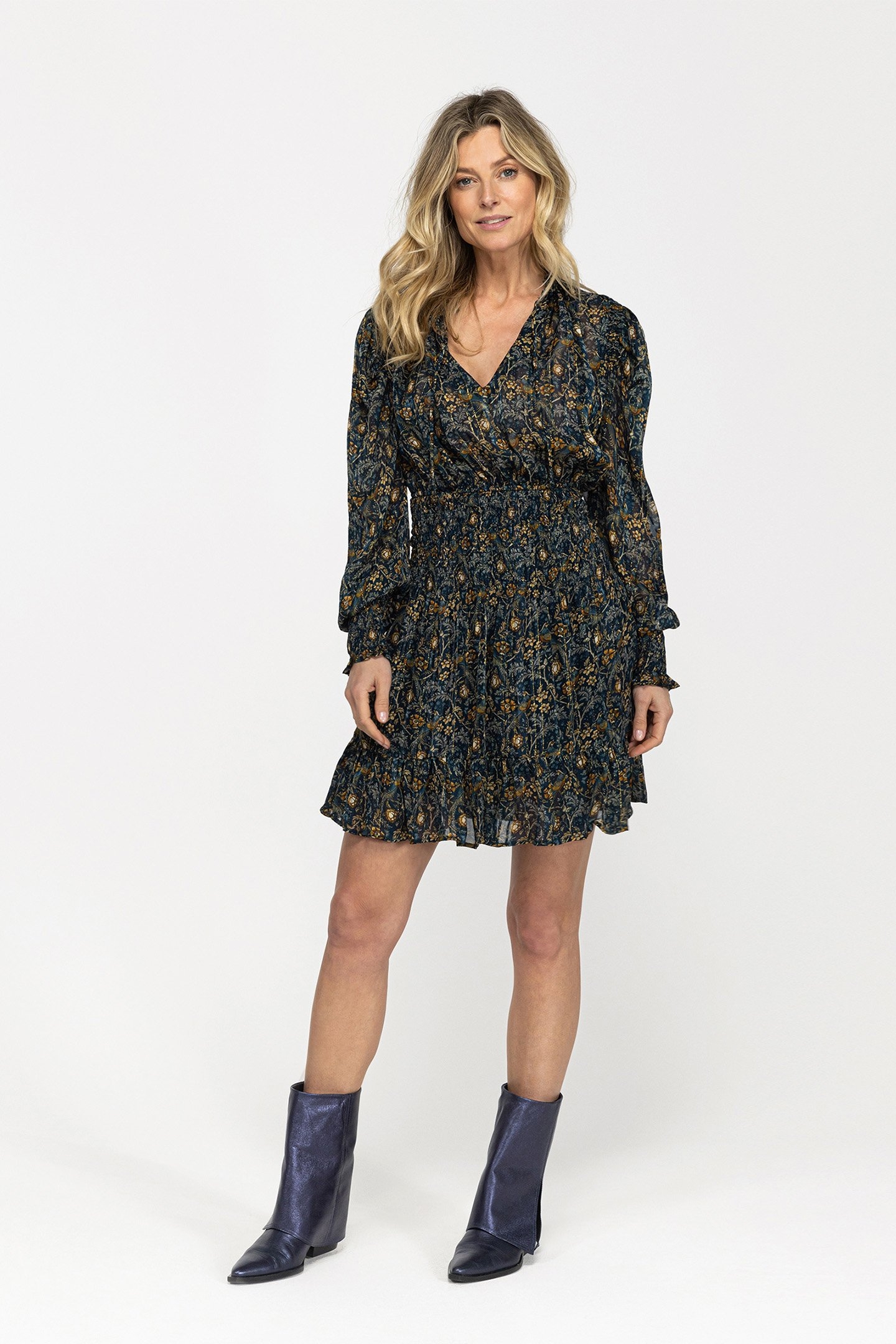 DEELA - PRINT FLORAL BIRDS 1