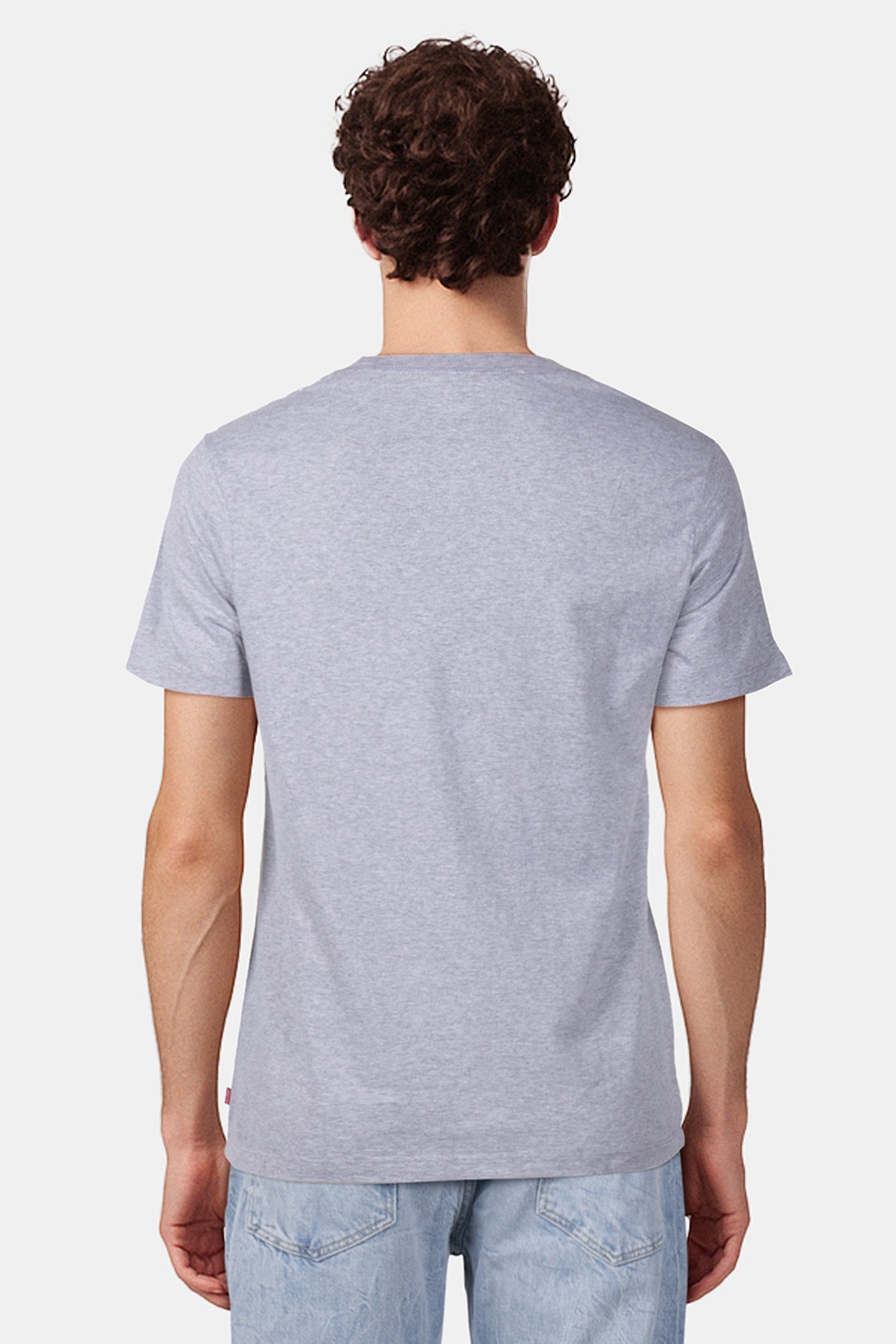 LSEGRAPHIC CREWNECK TE OUTLINE BW BLACK LOGO GREY HEATHER BO 2