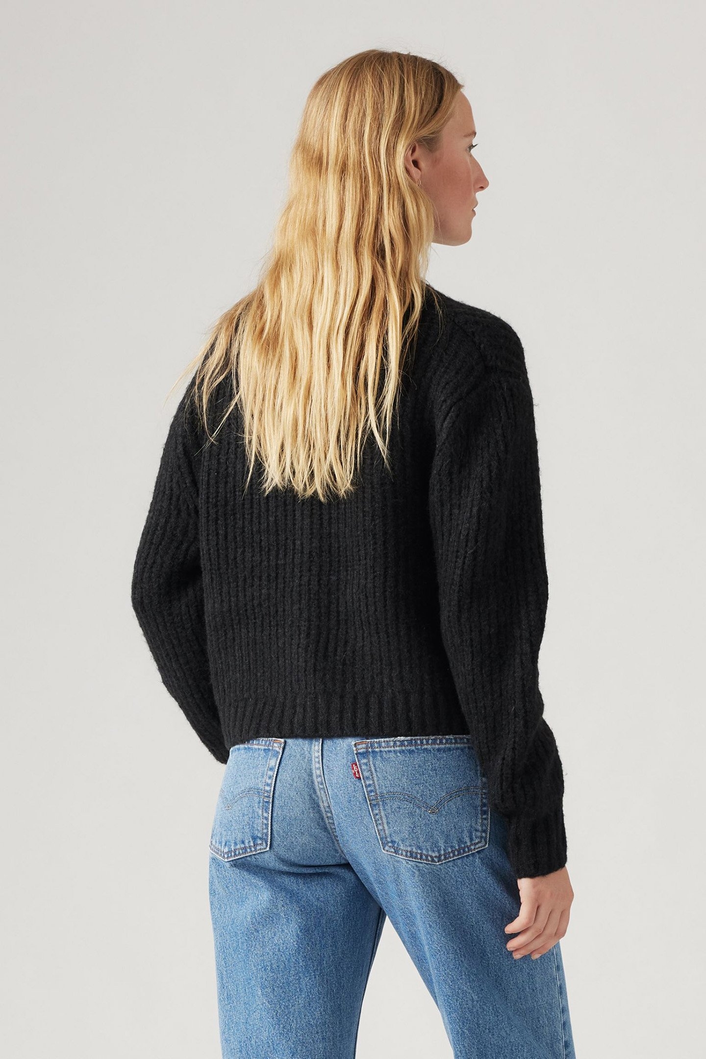 GALA FAIRISLE CARDIGAN CAVIAR 2