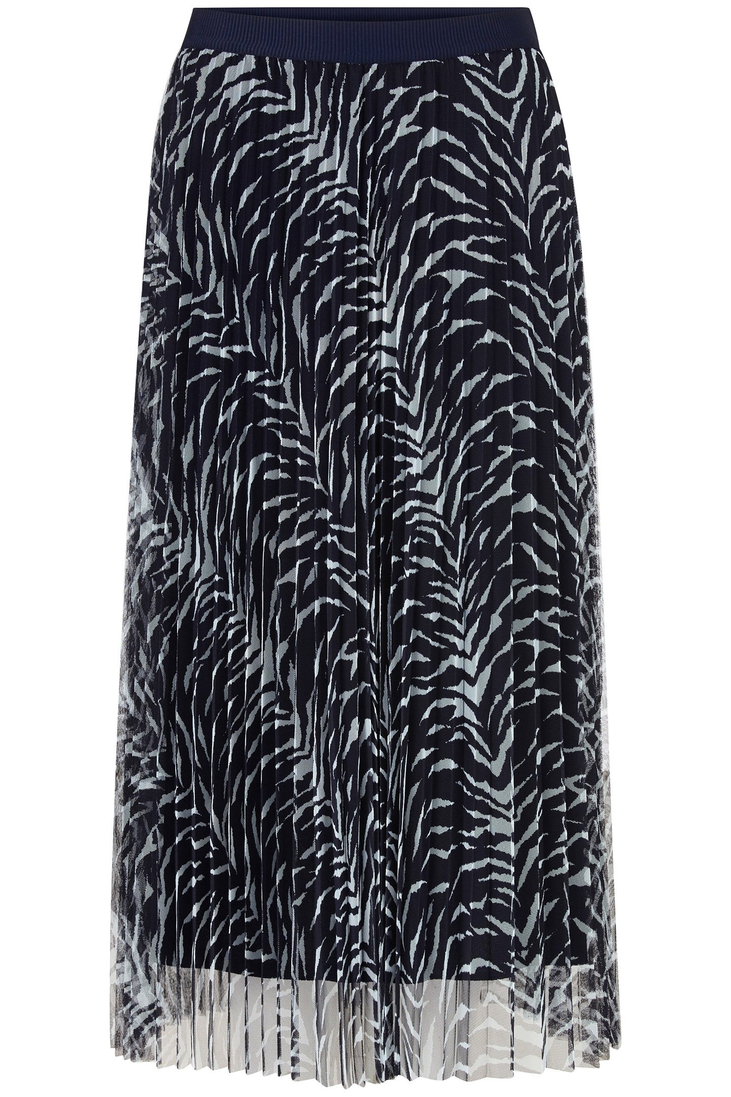 PRINTED TULLE SKIRT MIDNIGHT BLUE 3