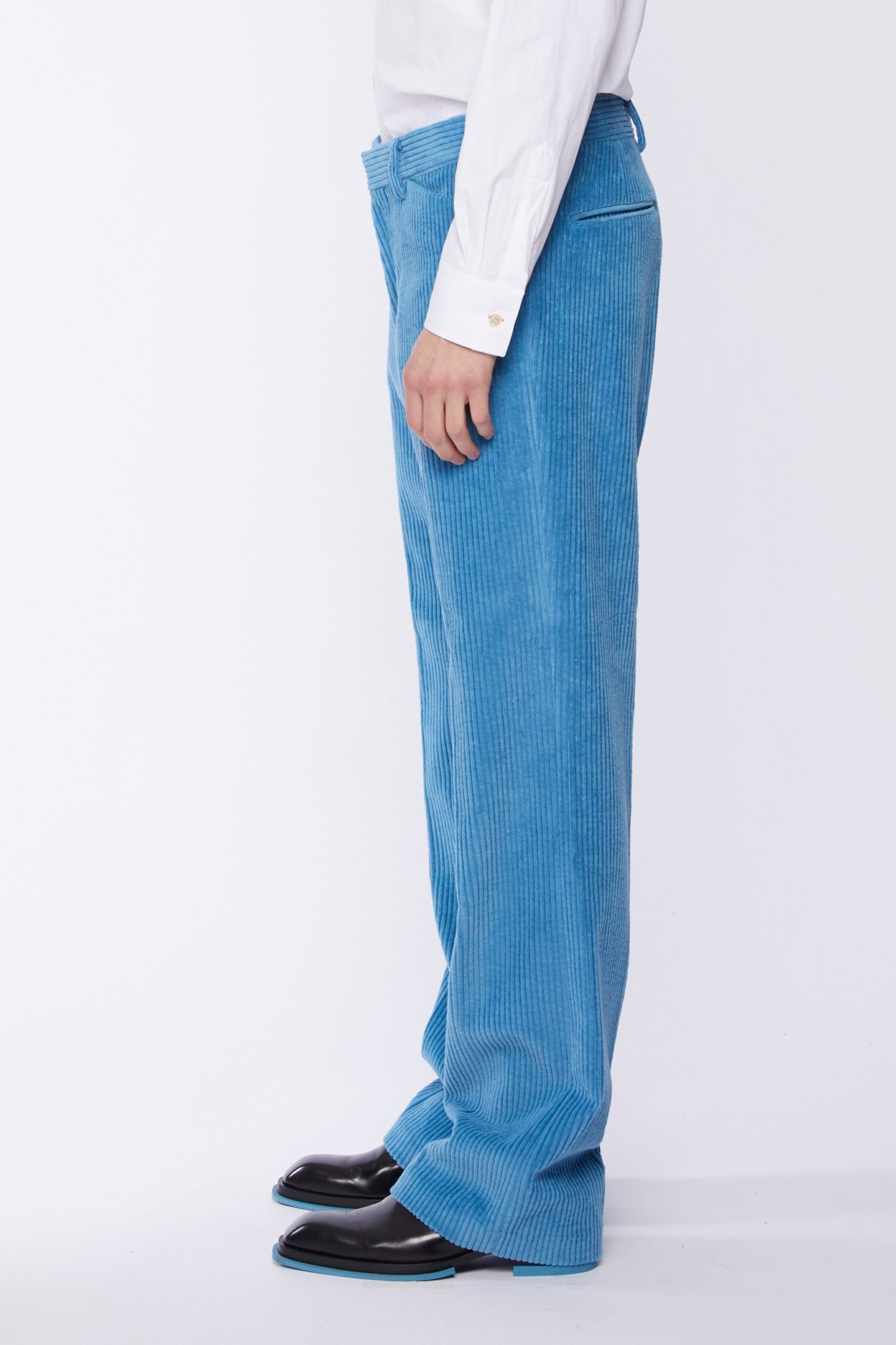 GENTS TROUSER PETROL BLUE 5