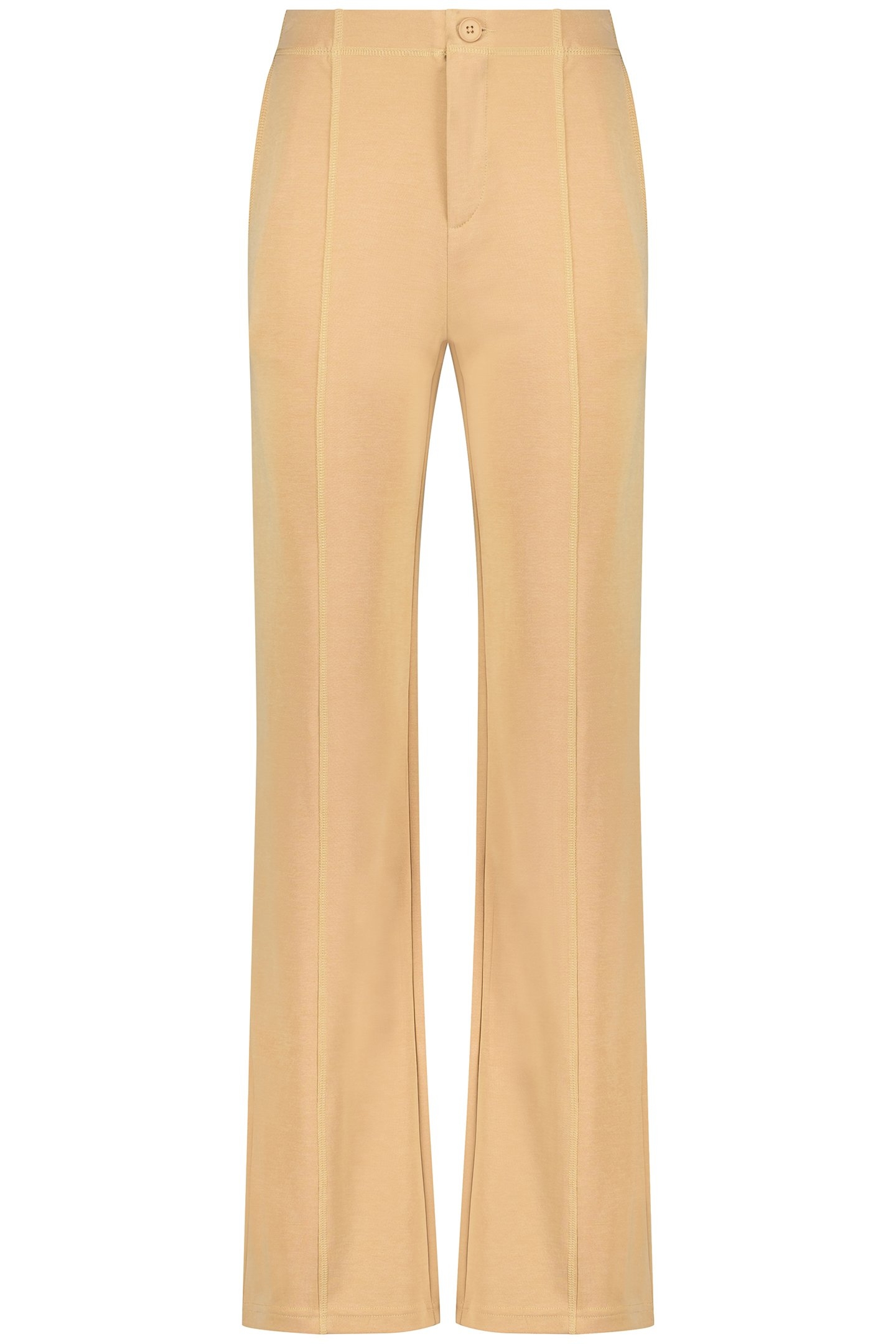 TROUSERS MODAL WIDE LEG LIGHT CARAMEL 3