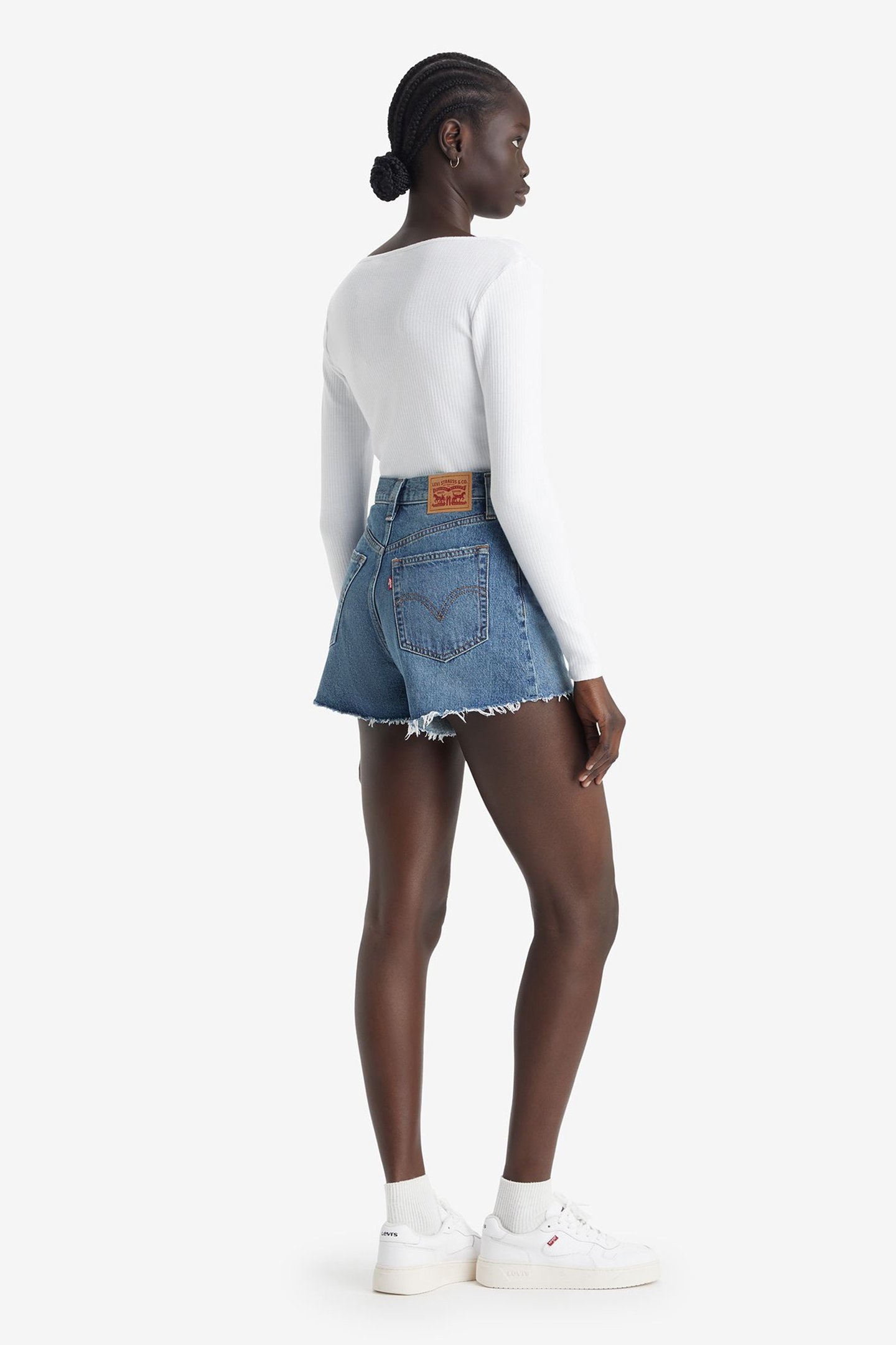 HIGH WAISTED MOM SHORT CALL IT A GOOD DAY 2