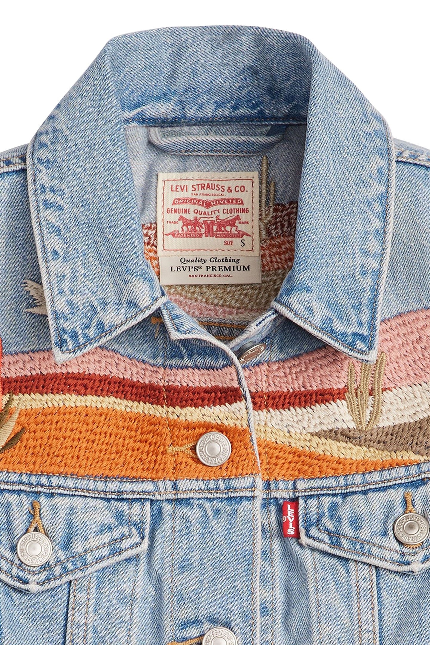 WESTERN EMBROIDERED SLEEVELESS JACKET 7