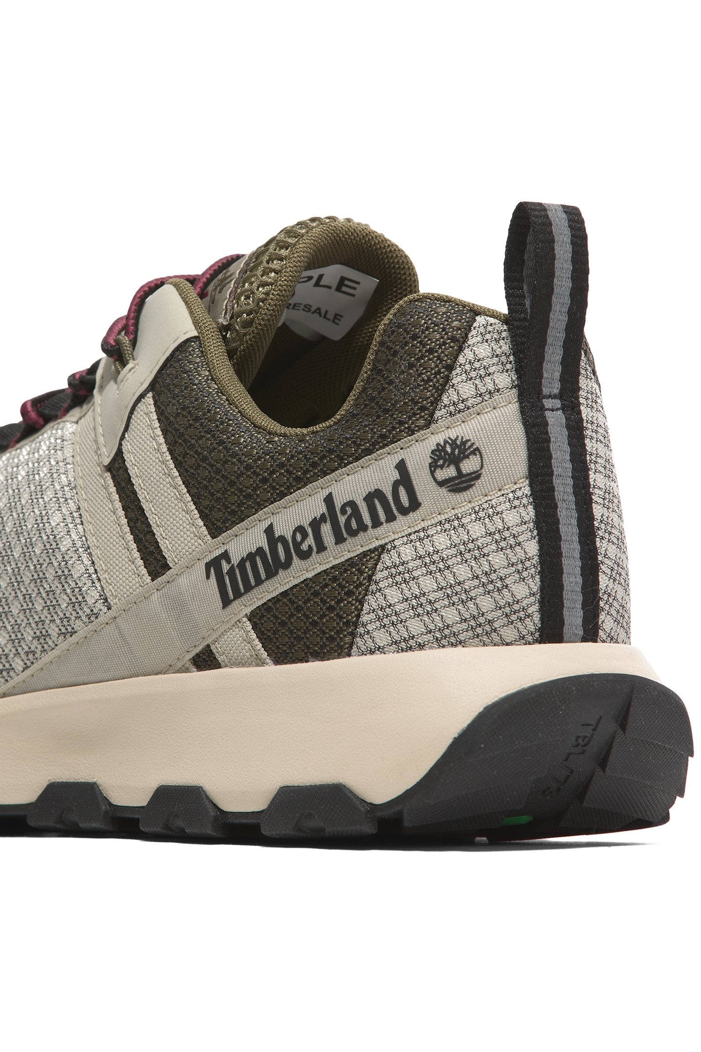 WINSOR TRAIL LOW LACE UP WATERPROOF SNEAKER LIGHT TAUPE MESH 8