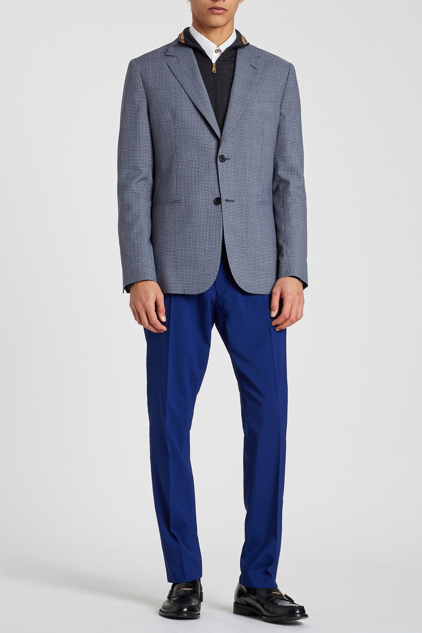 GENTS 2 BUTTON JACKET LIGHT BLUE 3