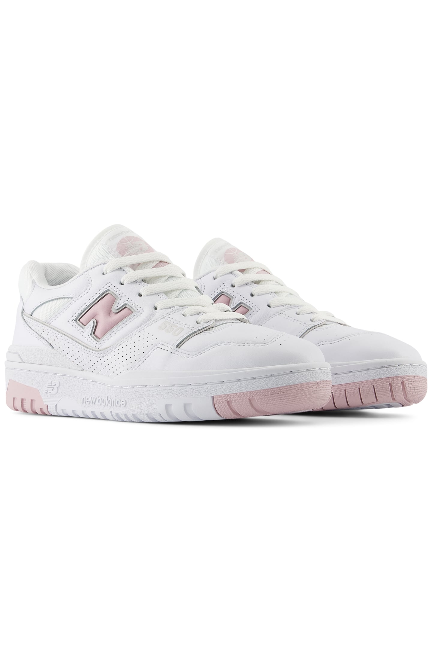 BBW550VC SNEAKERS IN WHITE & PINK 2