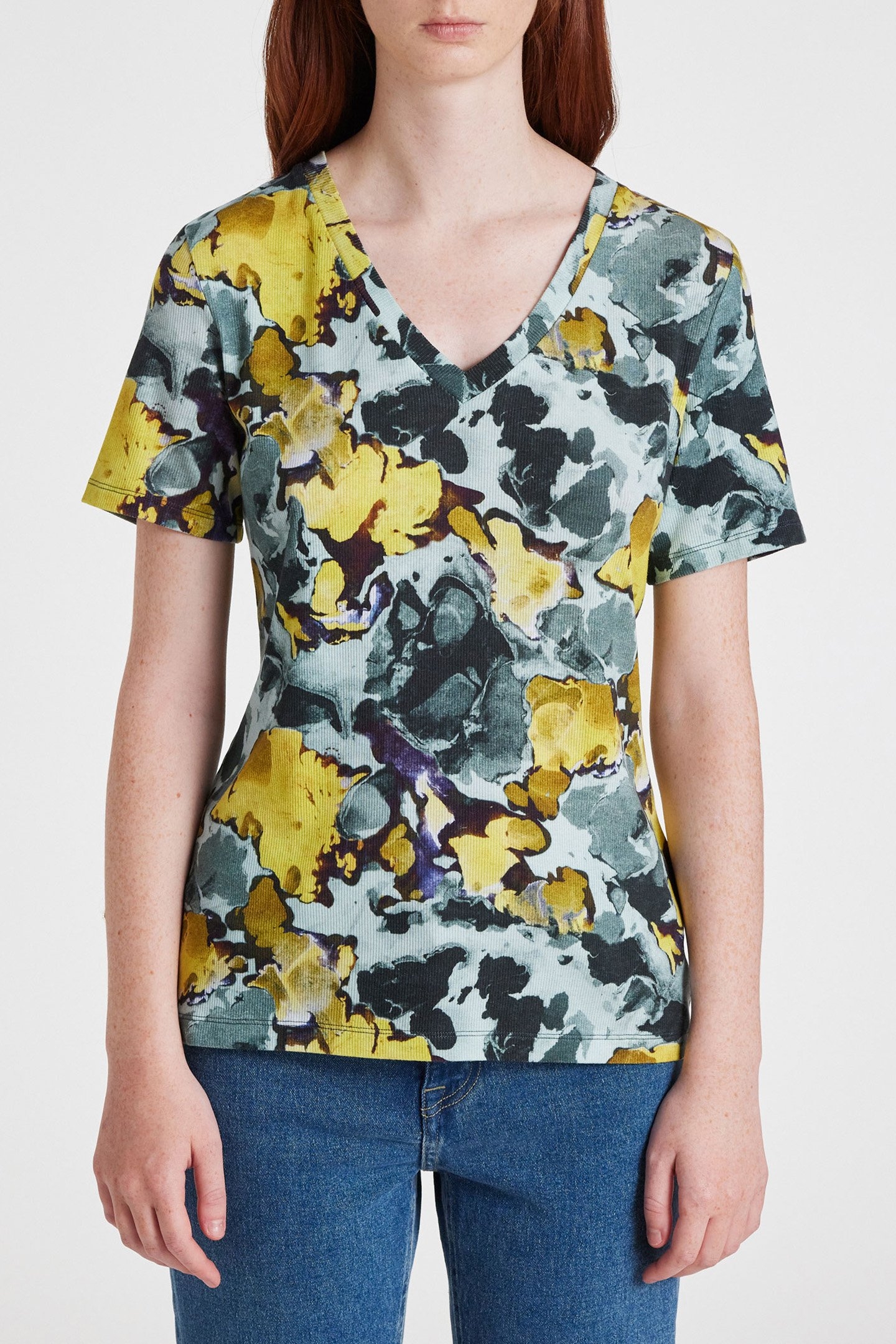 WOMENS MARBLE TOP BLUE 1