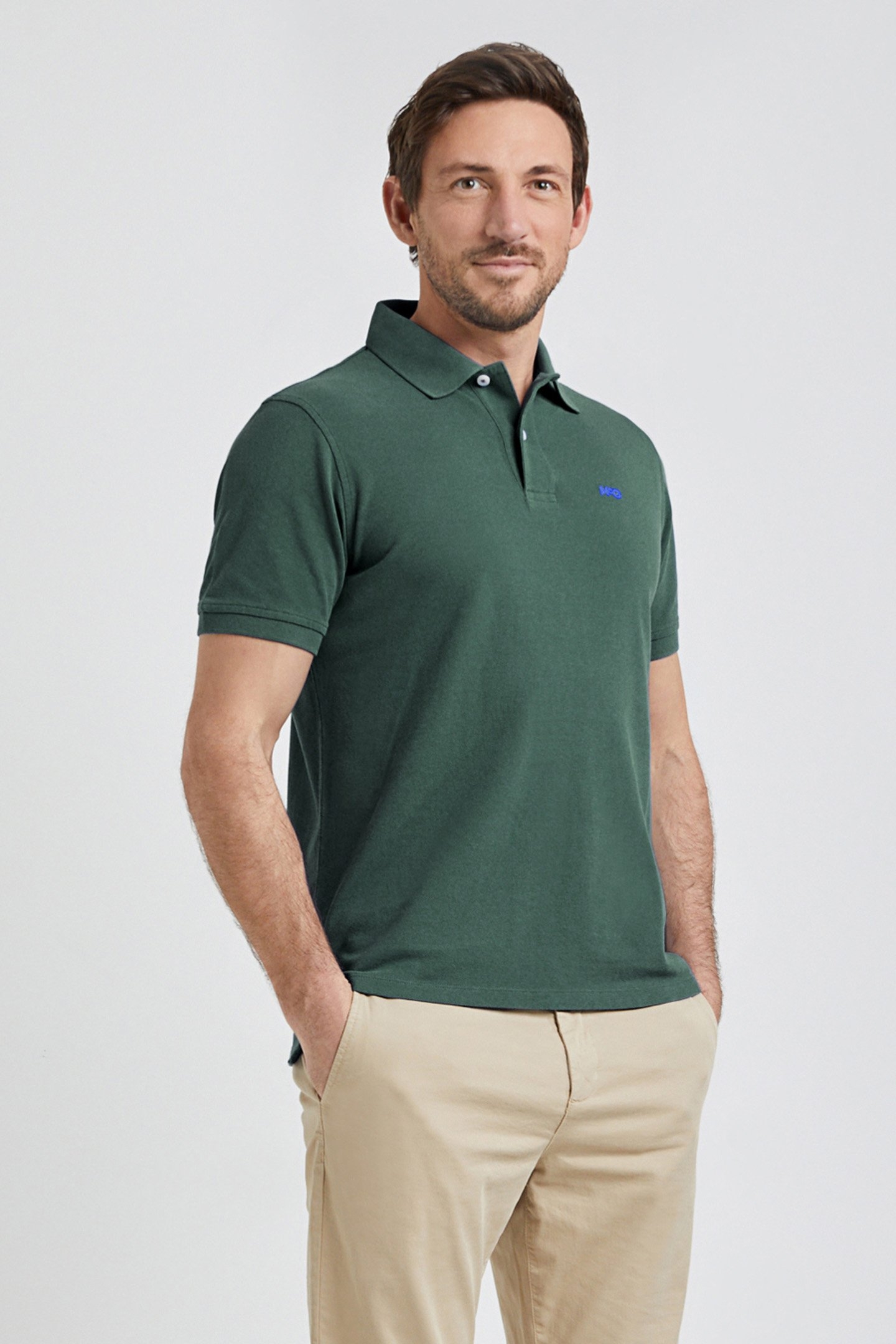 CLASSIC POLO DARK GREEN 1