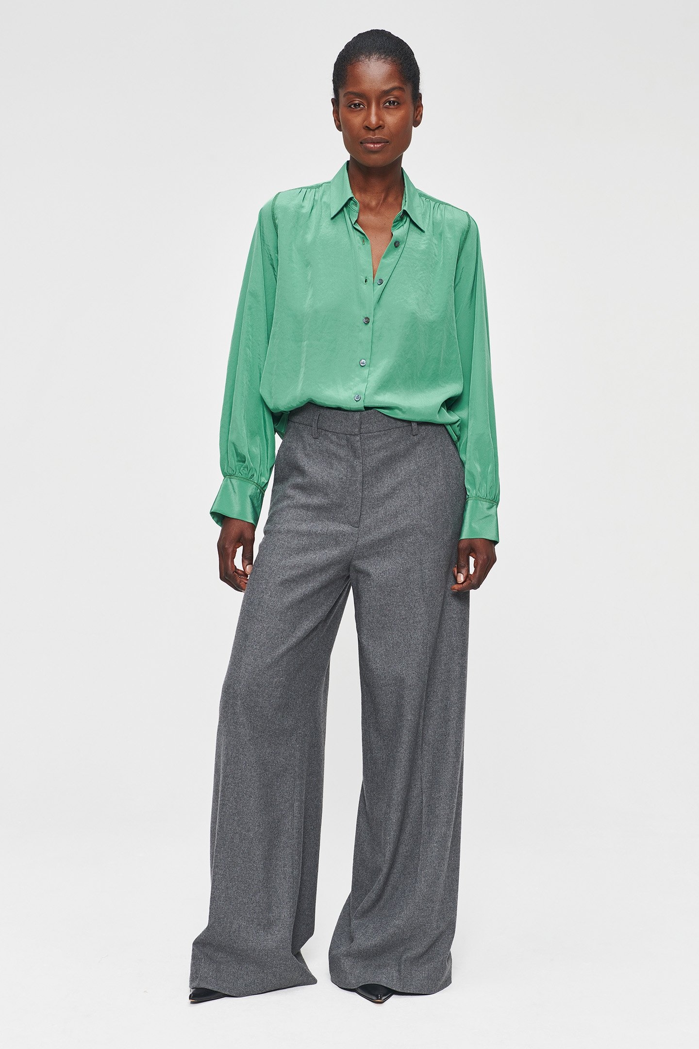 TECHNOSILK BLOUSE JADE 5