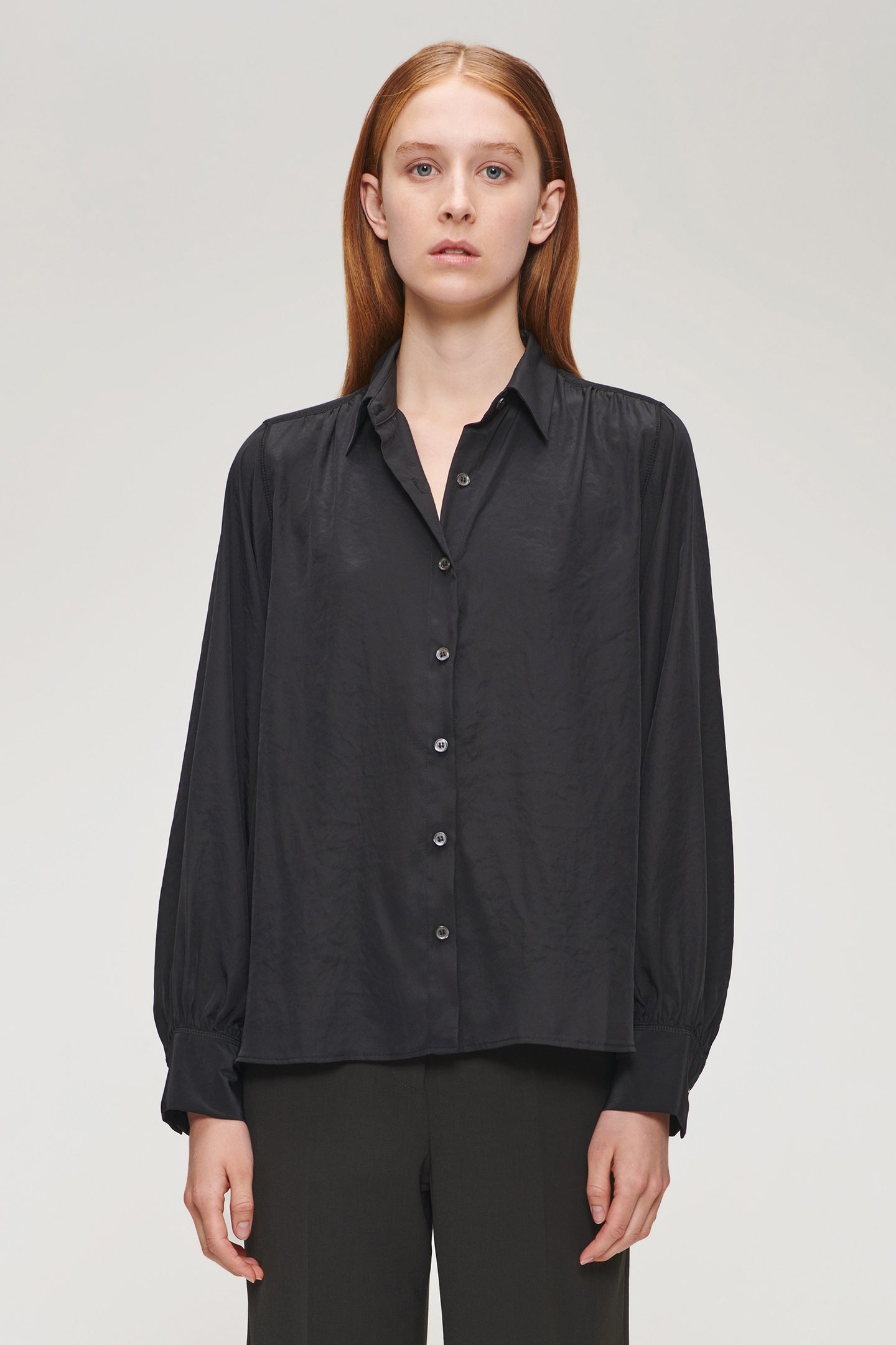 TECHNOSILK BLOUSE BLACK 1