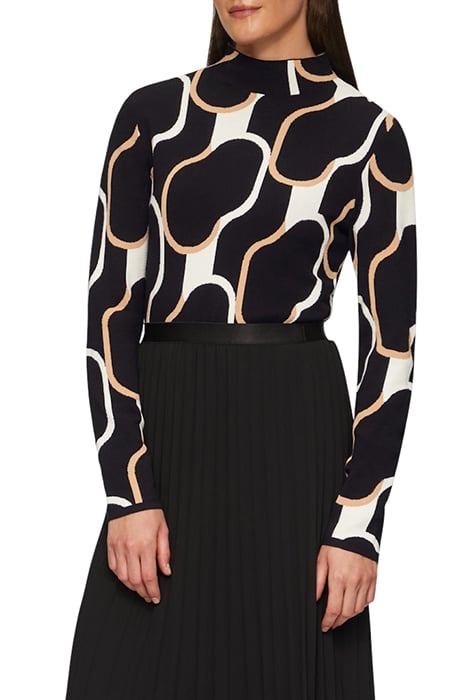 S.OLIVER PULLOVER GREY/BLACK 1