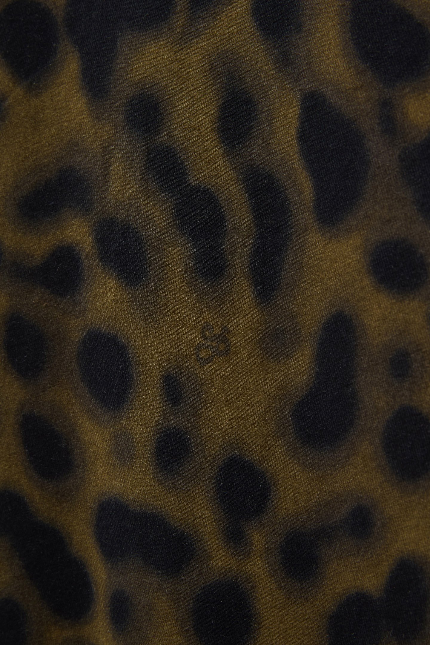 TIE FRONT DRESS MILITARY OLIVE ANIMAL 8