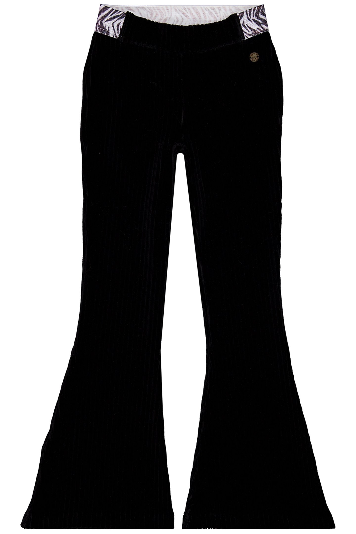 GIRL'S SILKE PANTS DEEP BLACK 1