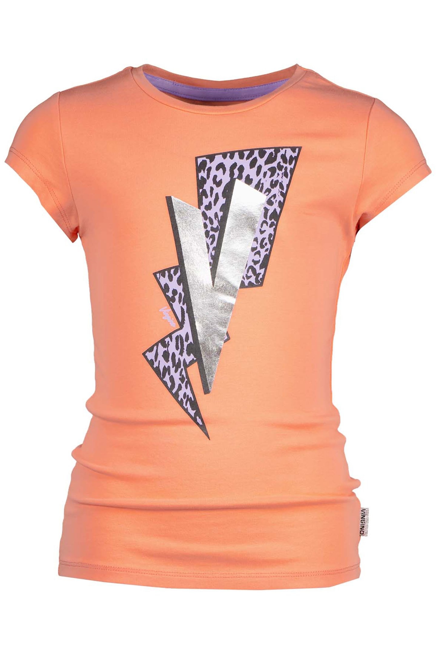 GIRL'S HARIET T-SHIRT PEACH GLOW 1