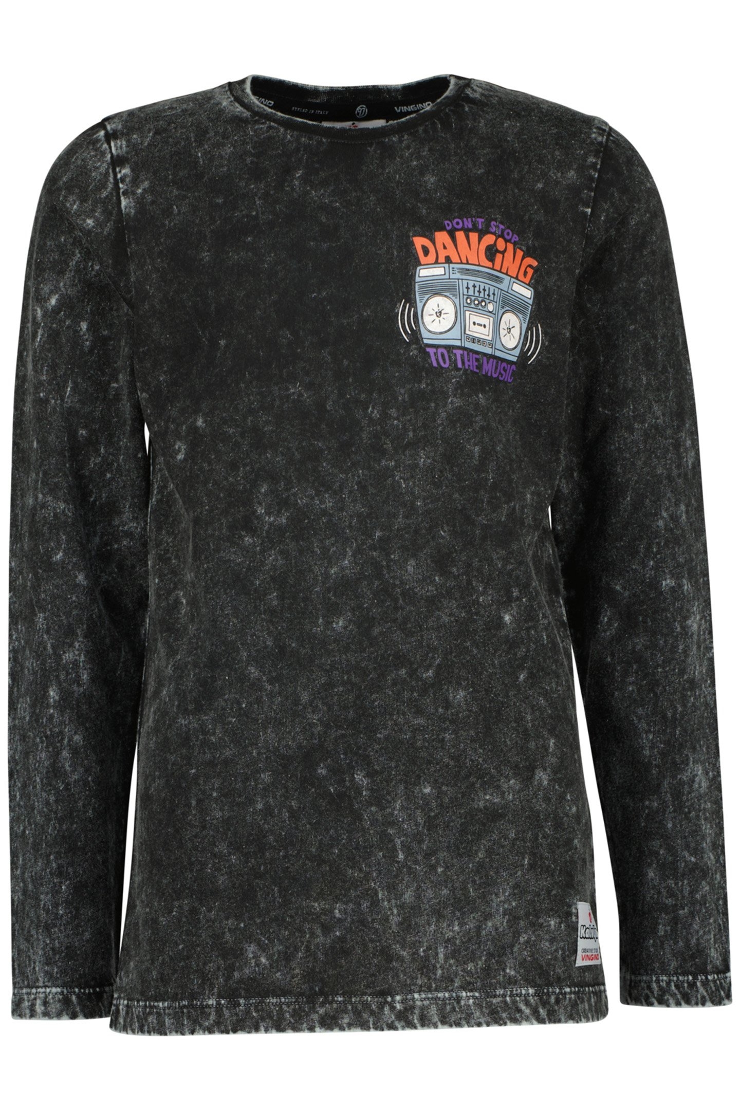 BOY'S LOA T-SHIRT DEEP BLACK 1