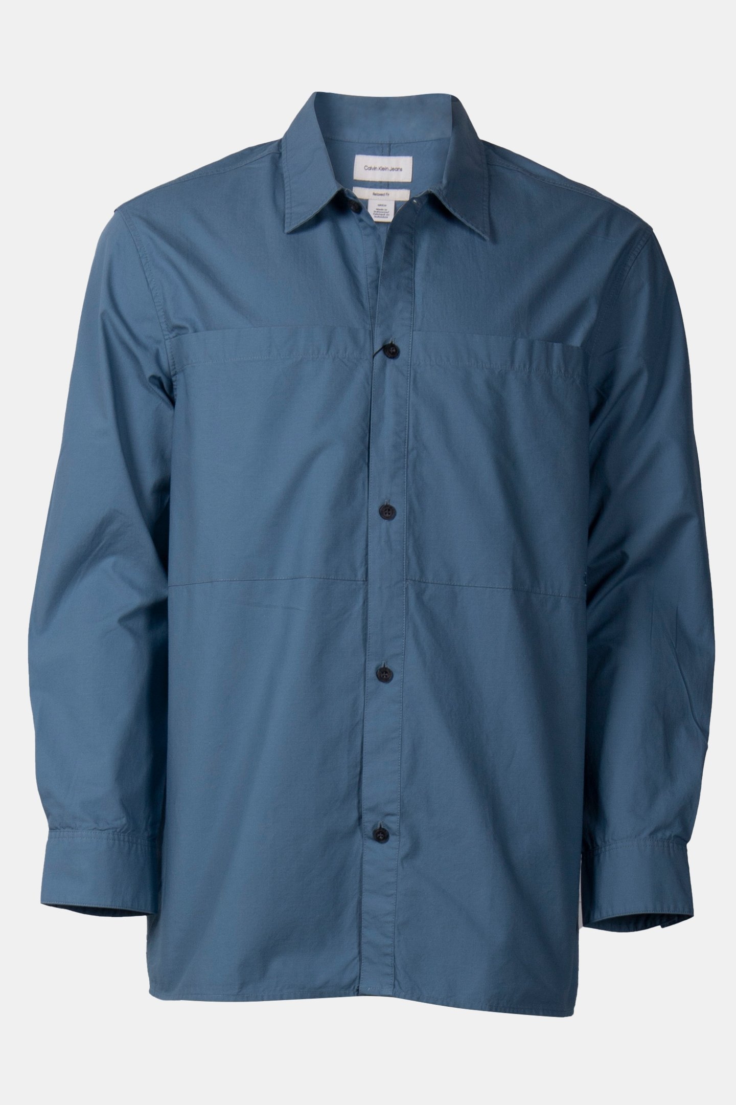LS RIPSTOP RELAXED SHIRT BLUESTONE 3