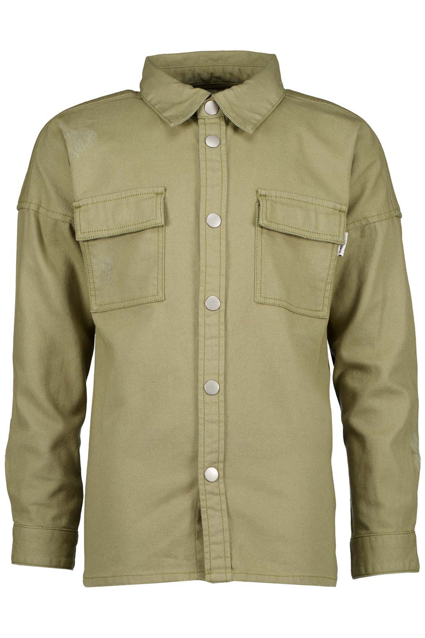 GIRL'S LOLA EF21 BLOUSE LIGHT ARMY GREEN 1