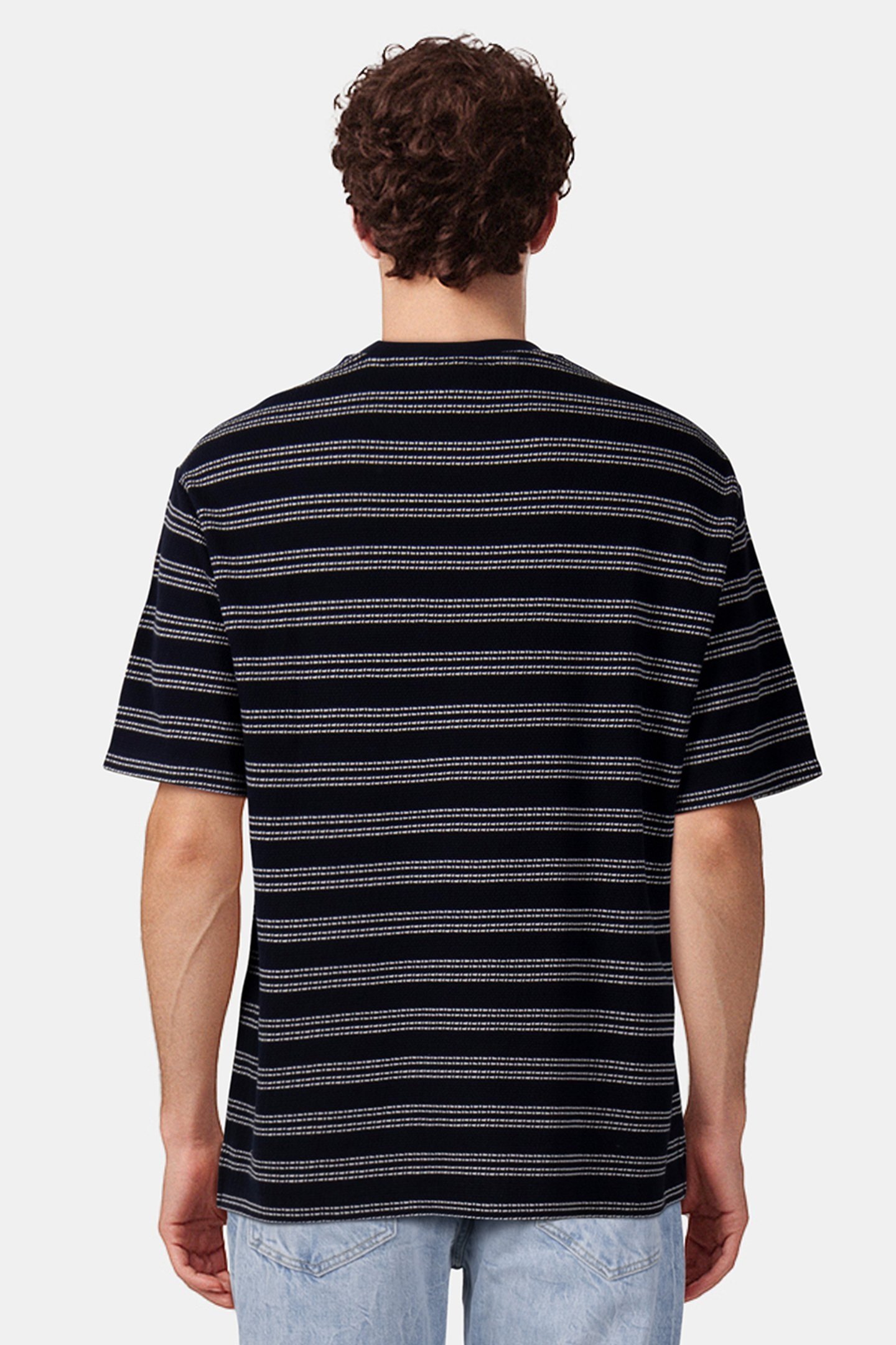 SS STRIPE JACQUARD NIGHT SKY 2
