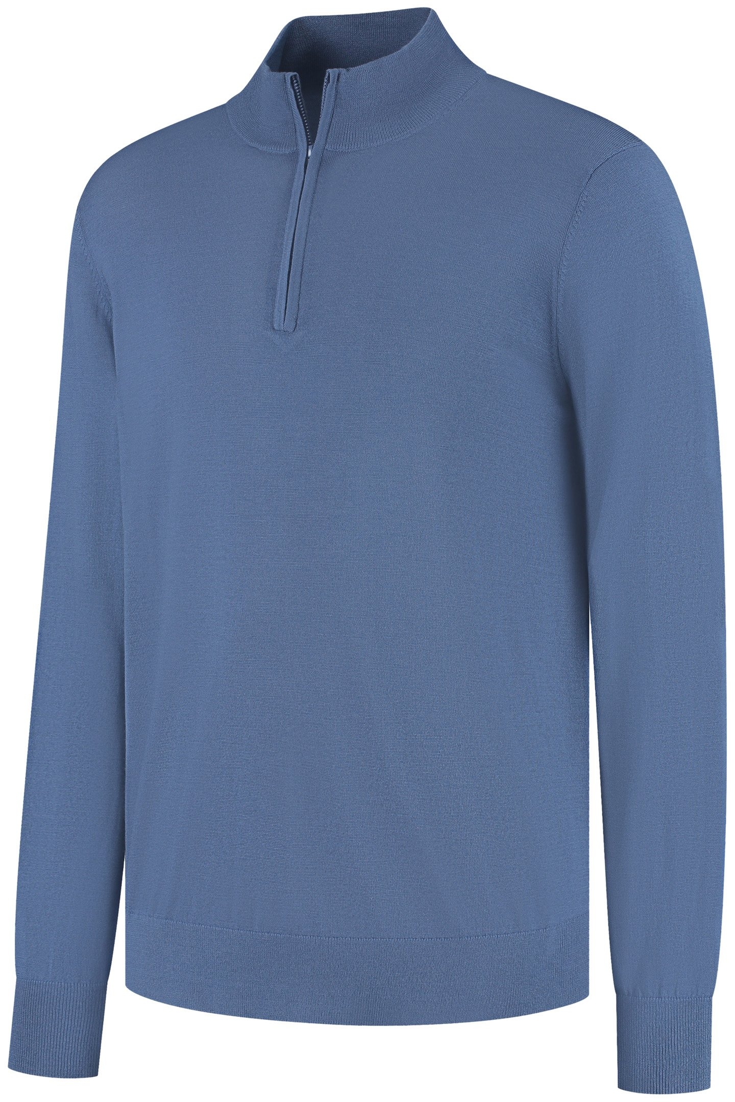 ZIP UP 100% MERINO PACIFIC BLUE 4