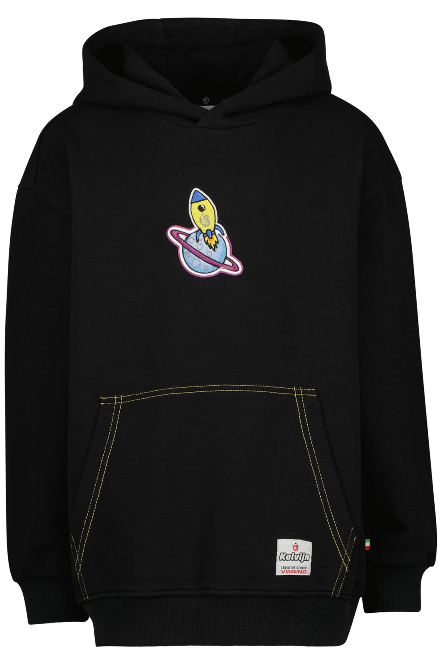 BOY'S GUY SWEATER DEEP BLACK 1