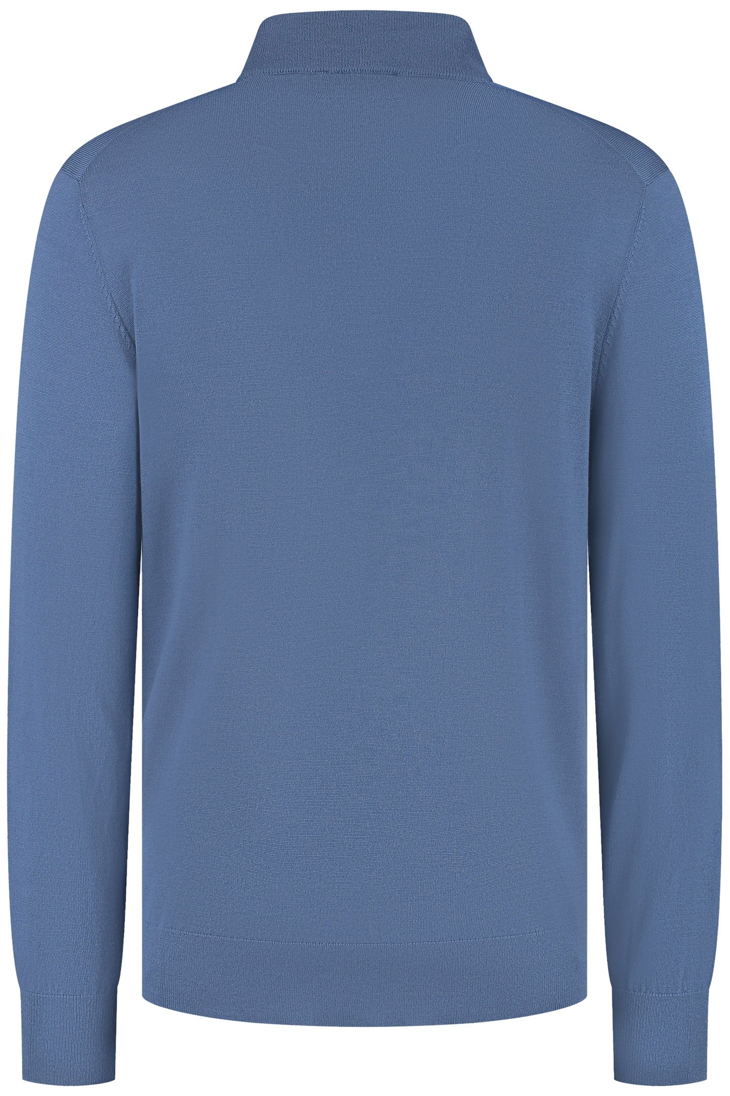 ZIP UP 100% MERINO PACIFIC BLUE 3