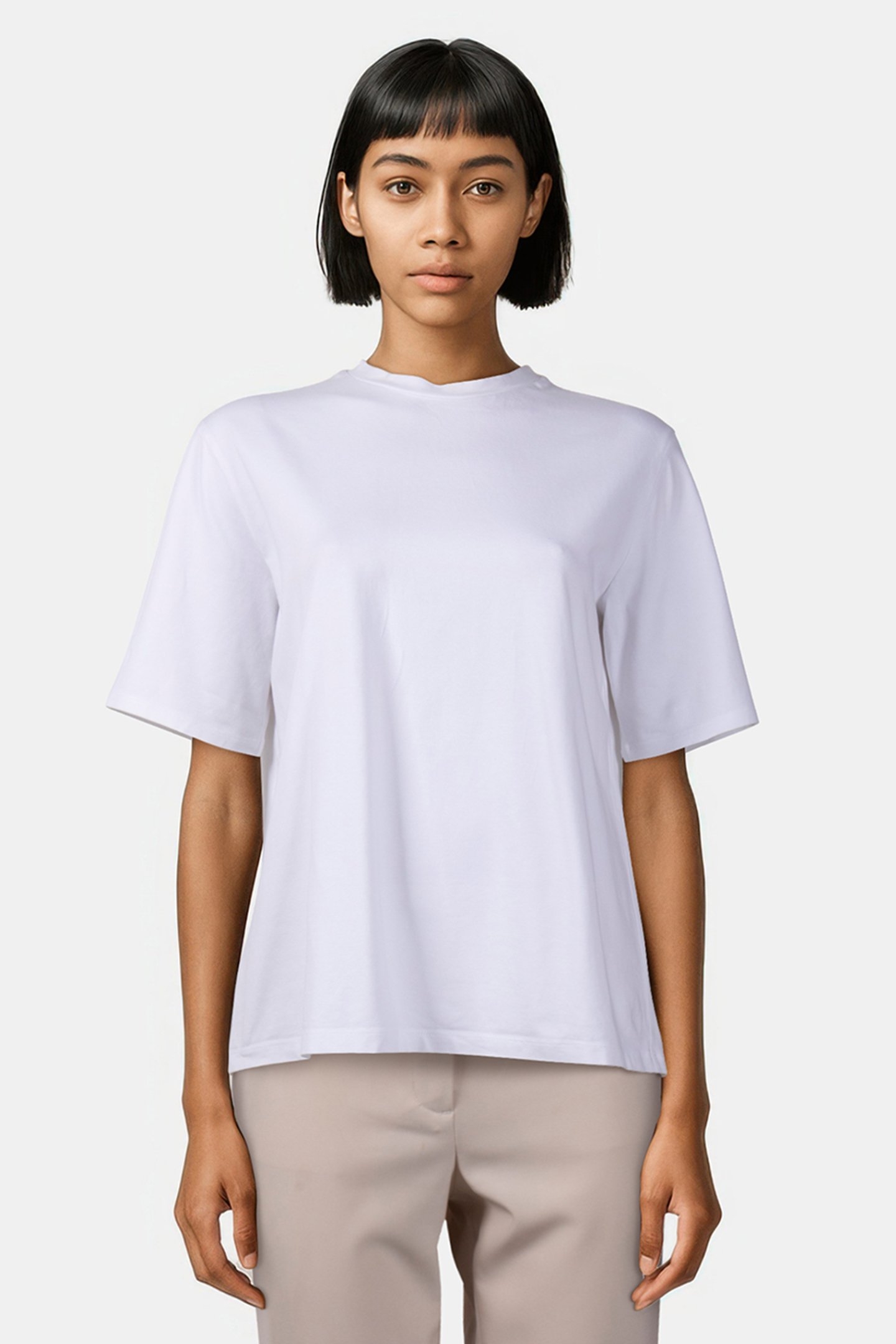 TOP CLASSIC LOGO JERSEY WHITE 1