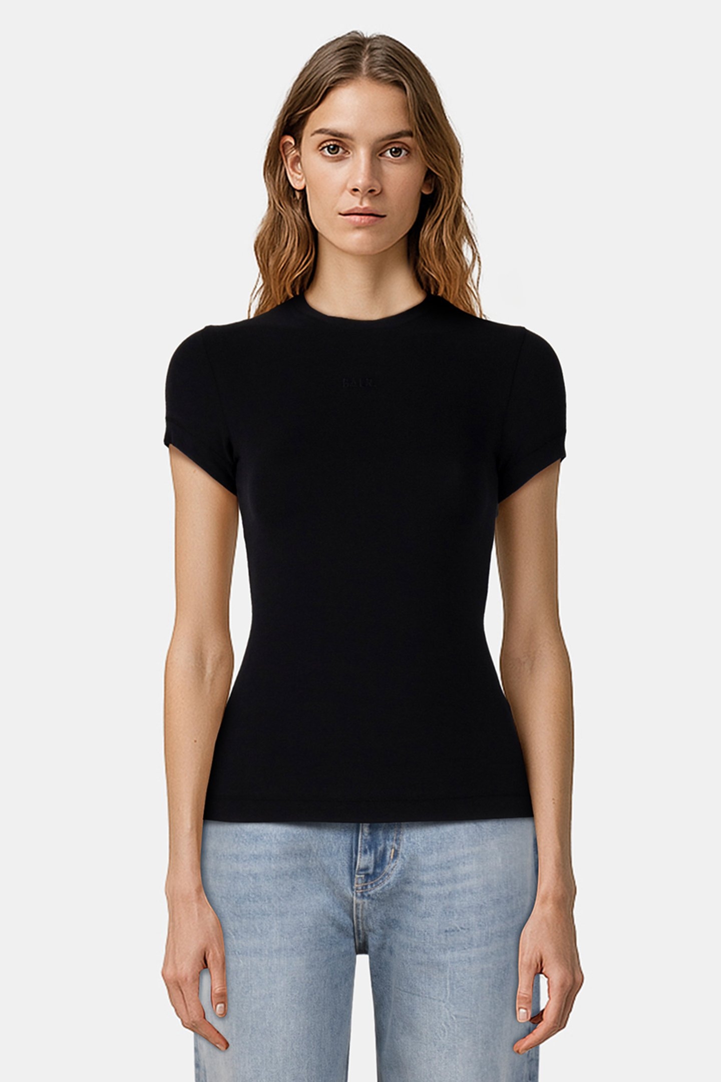 LOGO BRAND TOP JET BLACK 1