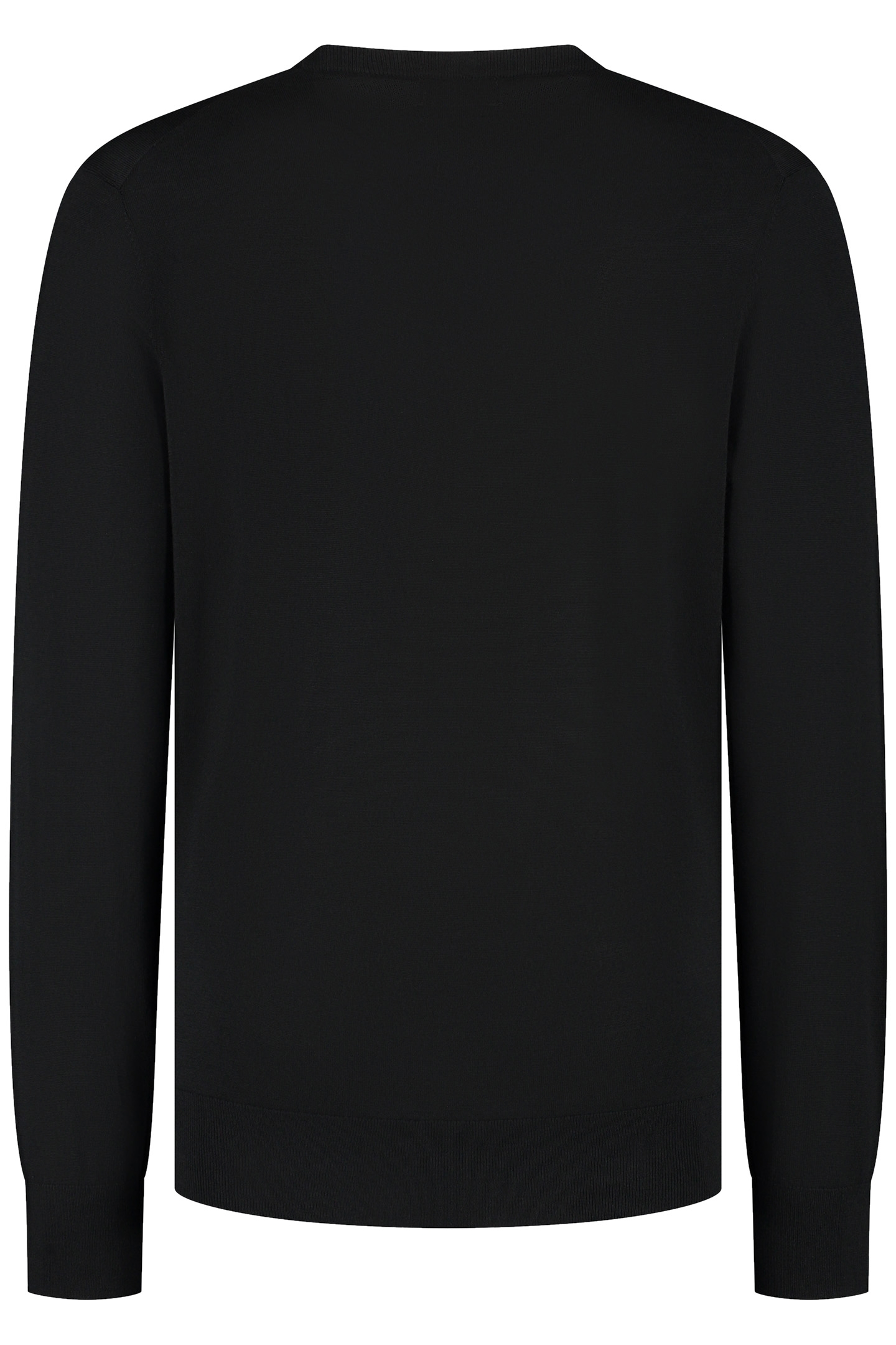 CREW NECK 100% MERINO BASALT BLACK 3