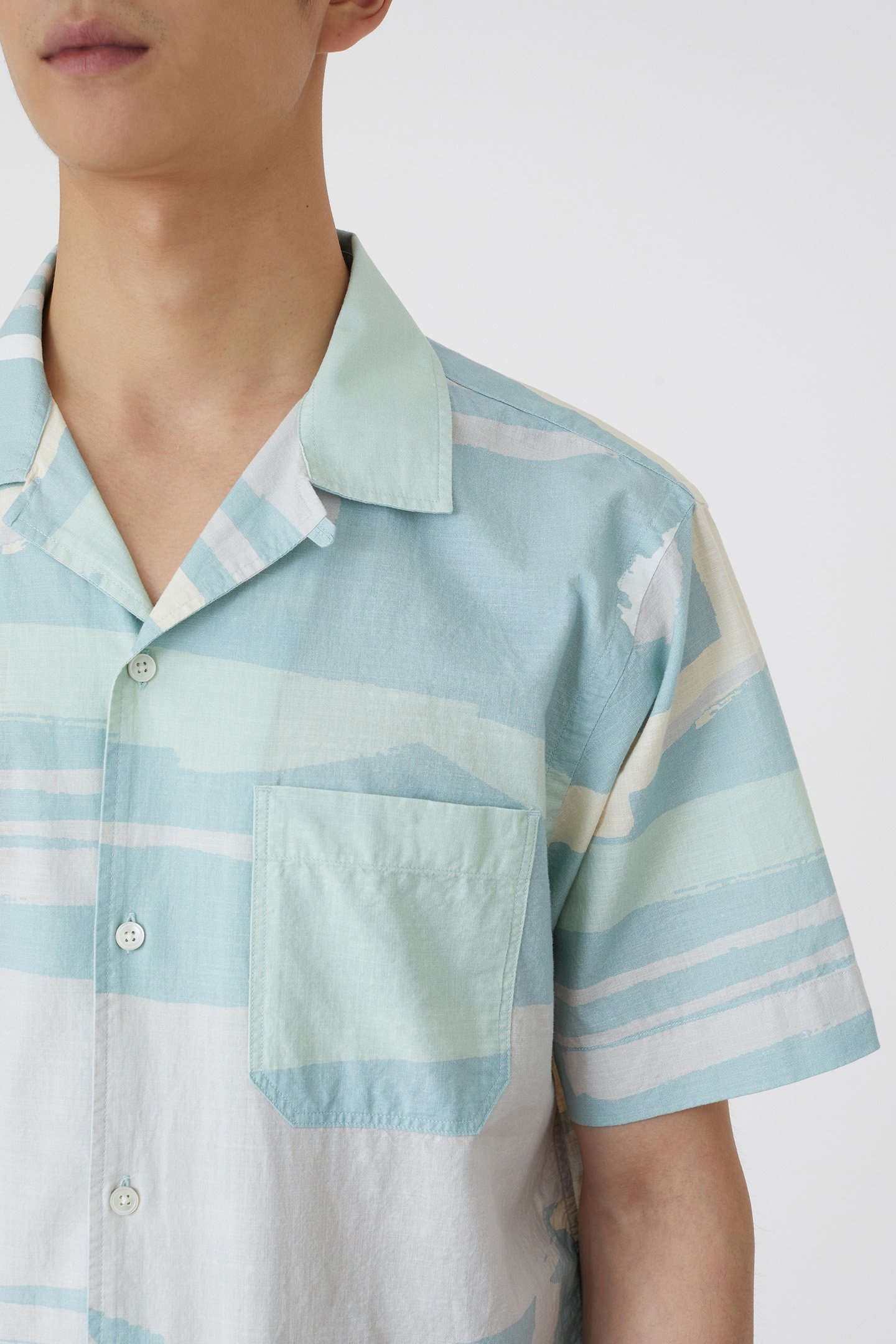 SHORT SLEEVED SHIRT SHIRTS & BLOUSES BLUE AGAVE 5