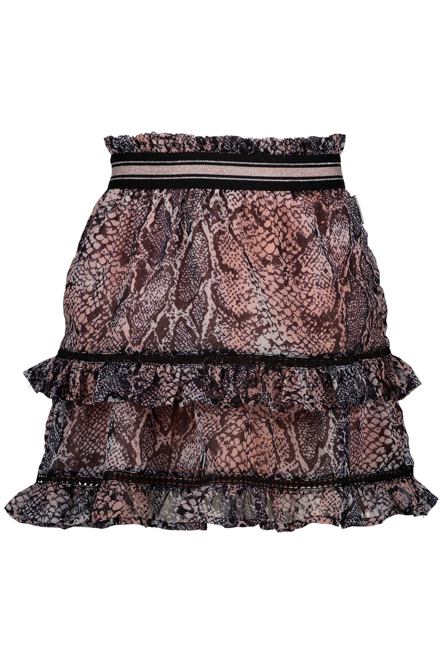 GIRL'S QISANNE MIDI SKIRT OLD PINK 1