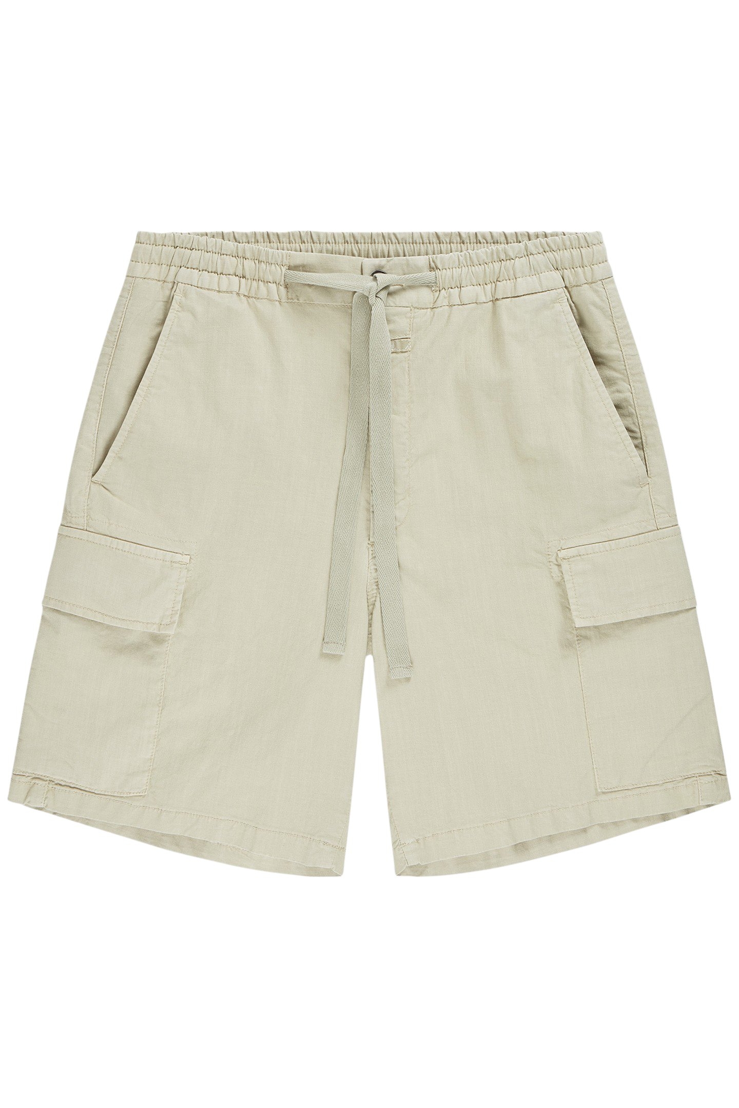 DRAWSTRING CARGO SHORTS SHORTS LIGHT MOSS GREEN 4