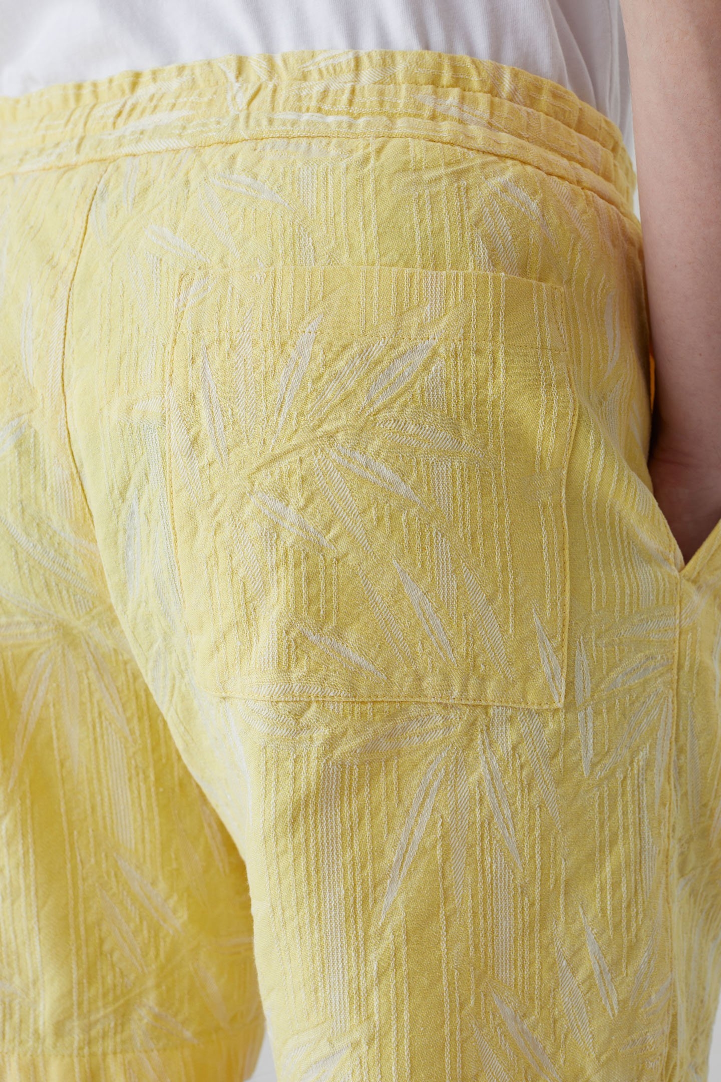 DRAWSTRING SHORTS SHORTS YELLOW ORCHID 7