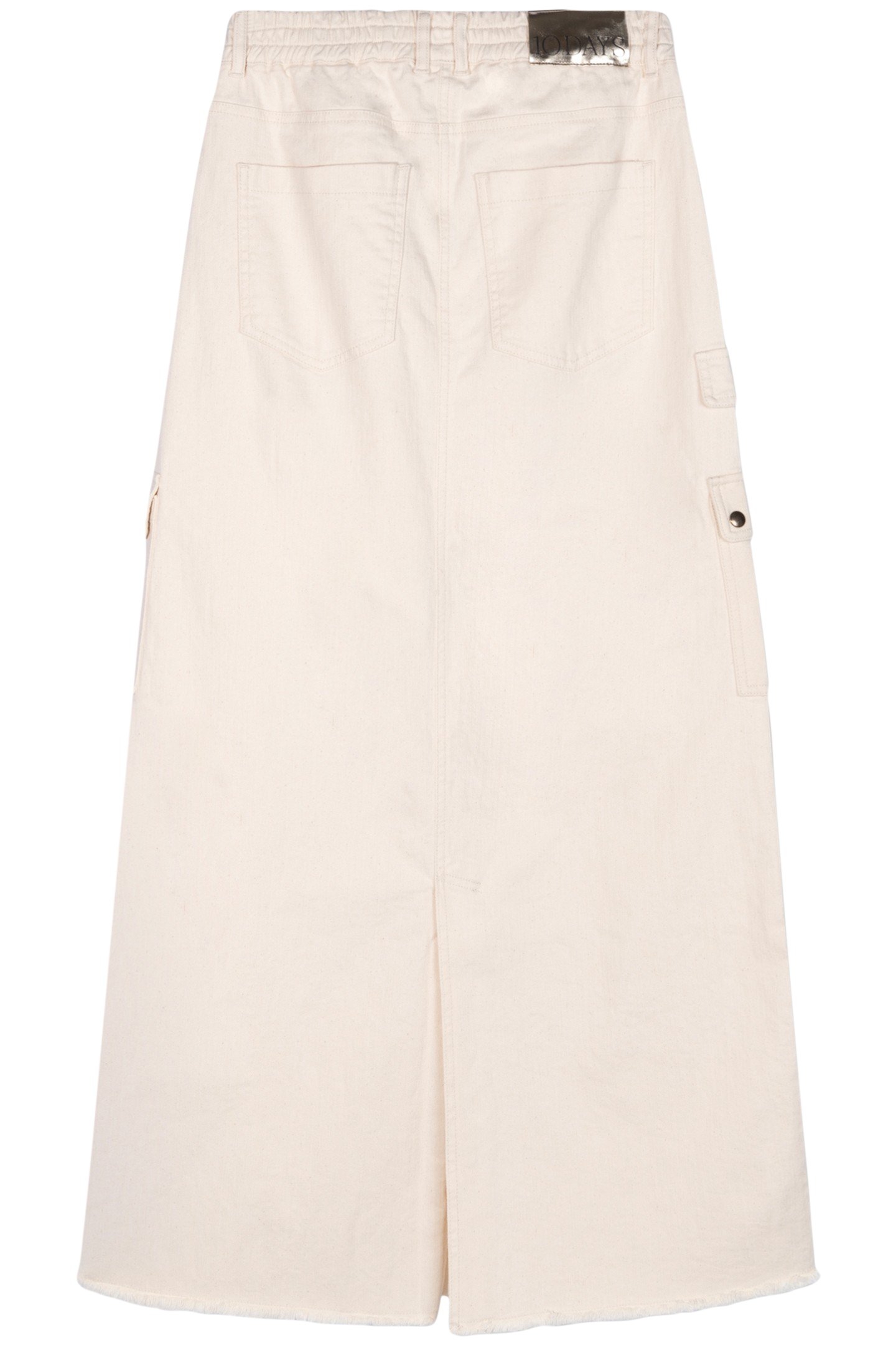 MAXI SKIRT TWILL ECRU 5