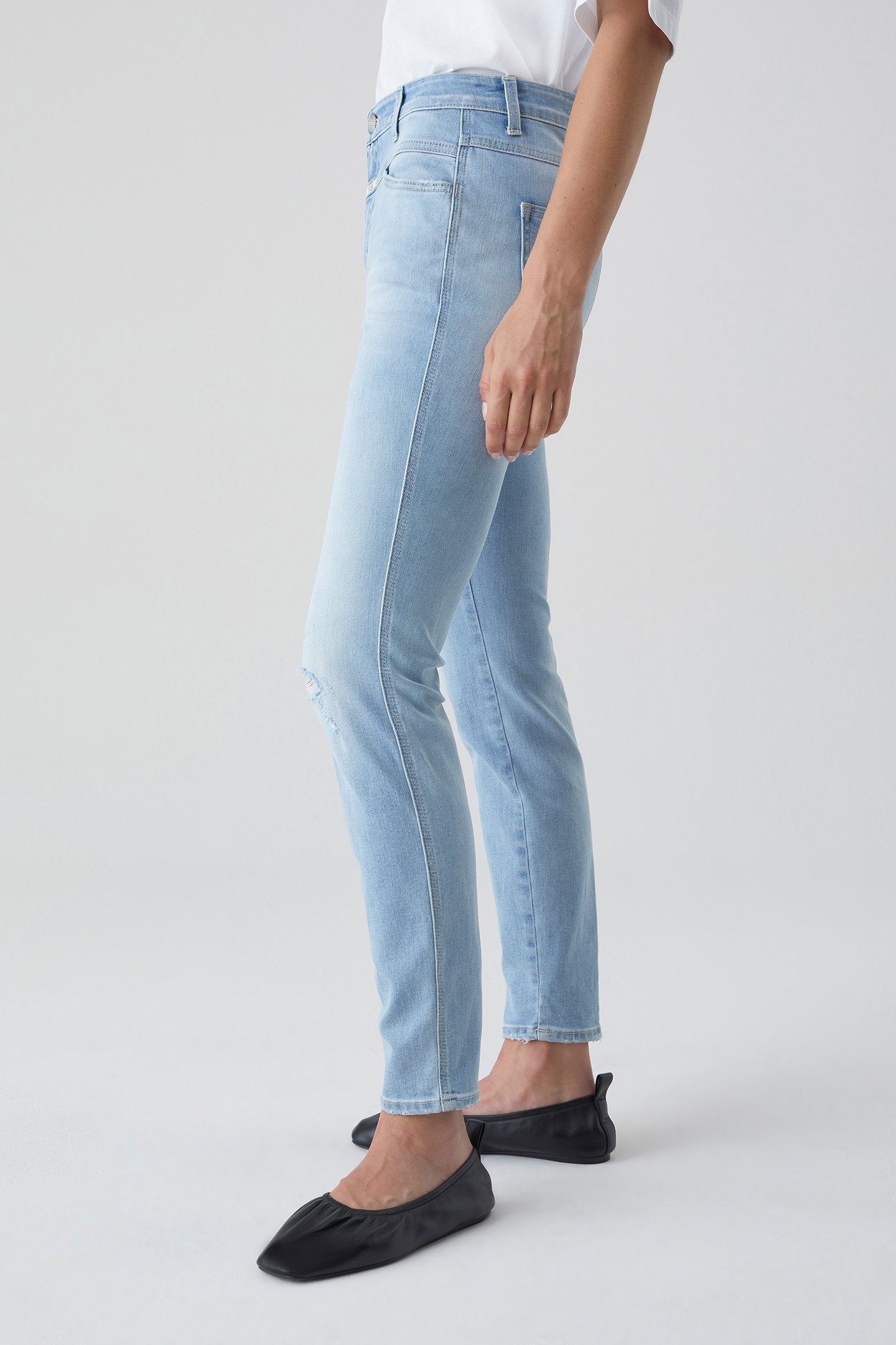SKINNY PUSHER JEANS LIGHT BLUE 5