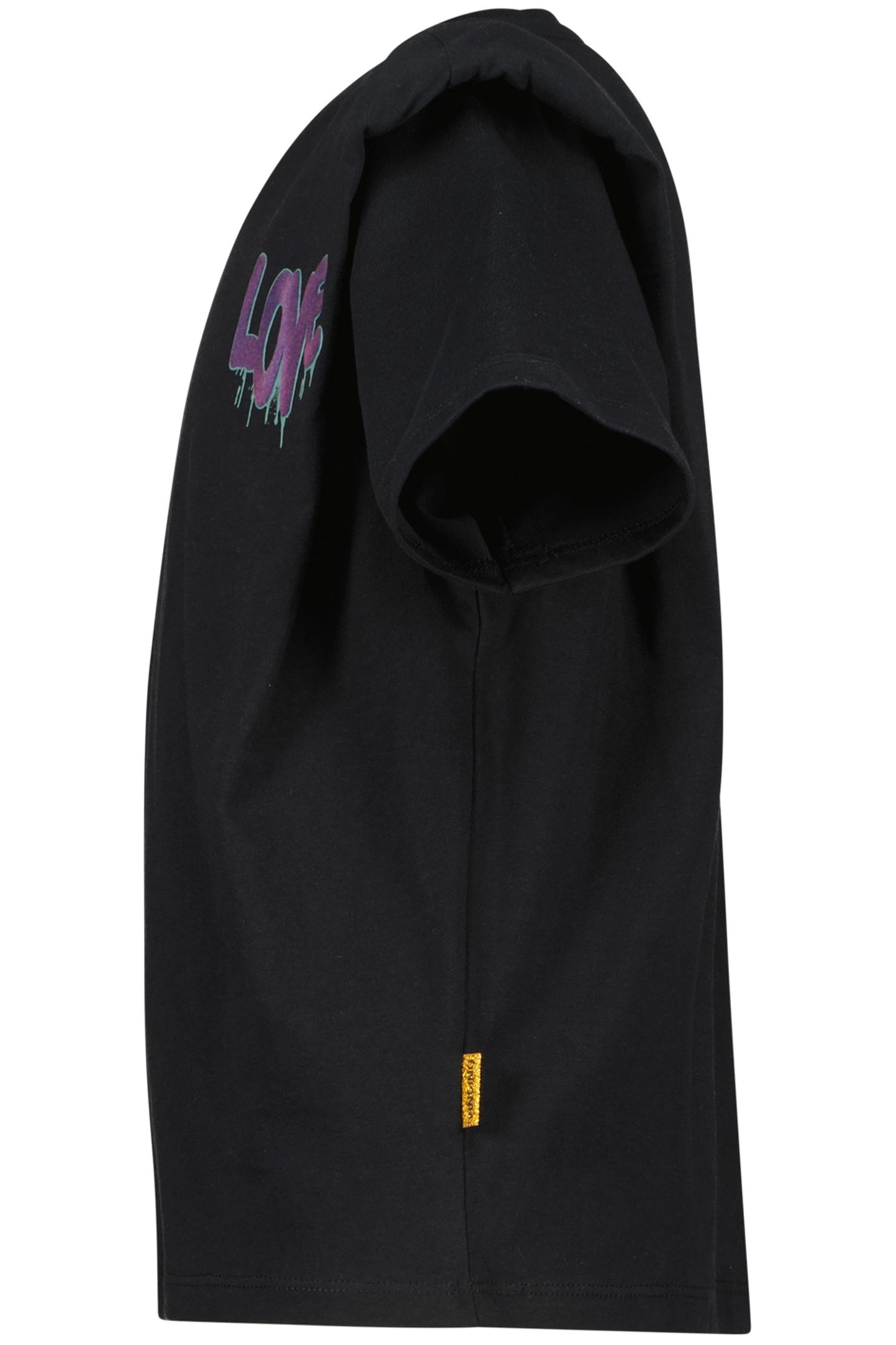 GIRL'S HARLIEN T-SHIRT DEEP BLACK 3