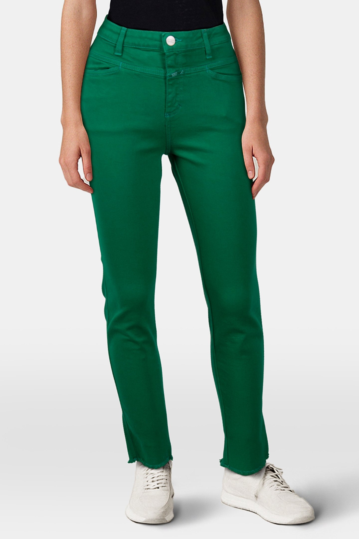 SKINNY PUSHER JEANS GREEN PATINA 1