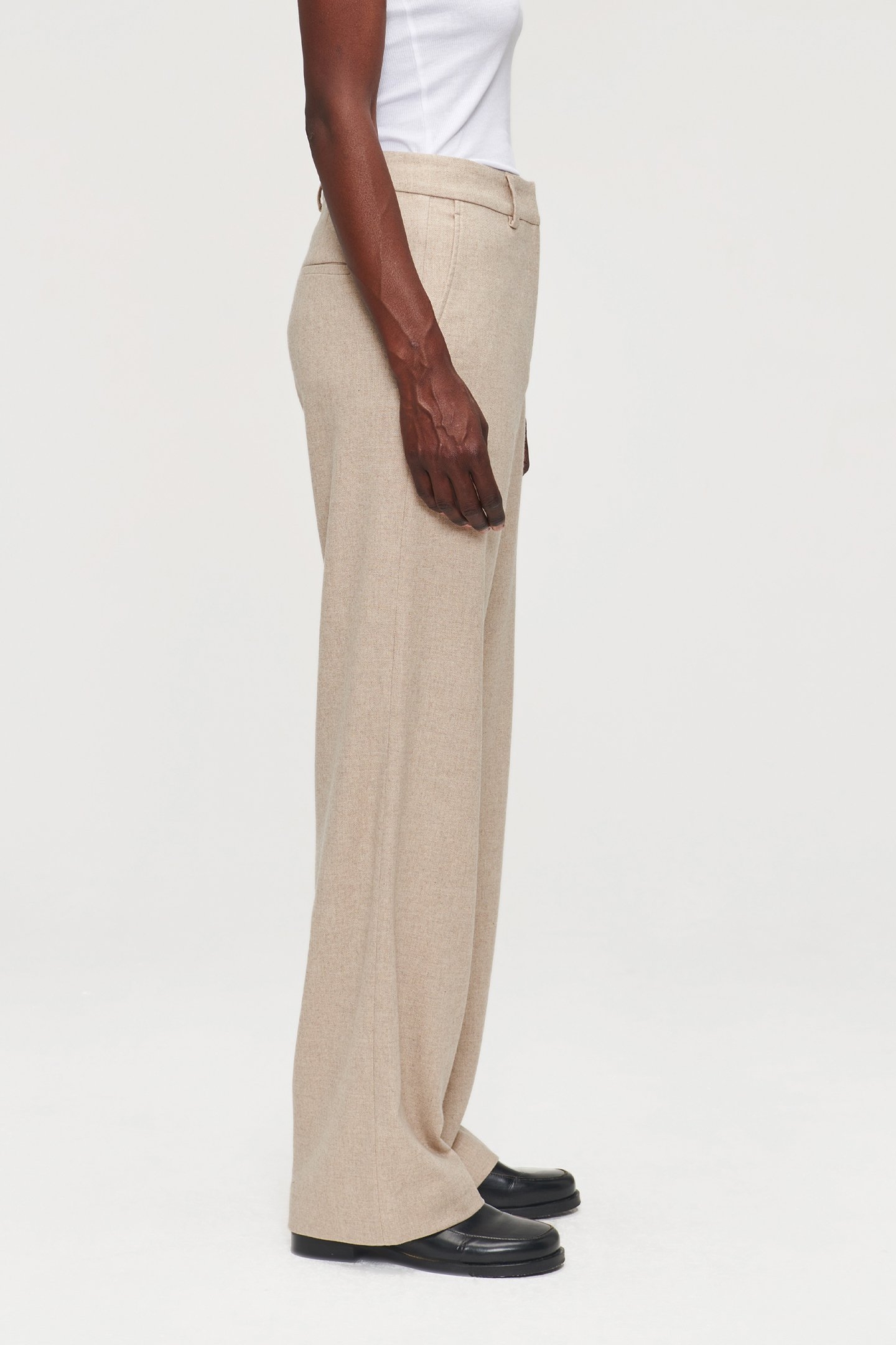 RELAXED FLANNEL PANTS SIMPLY TAUPE 6