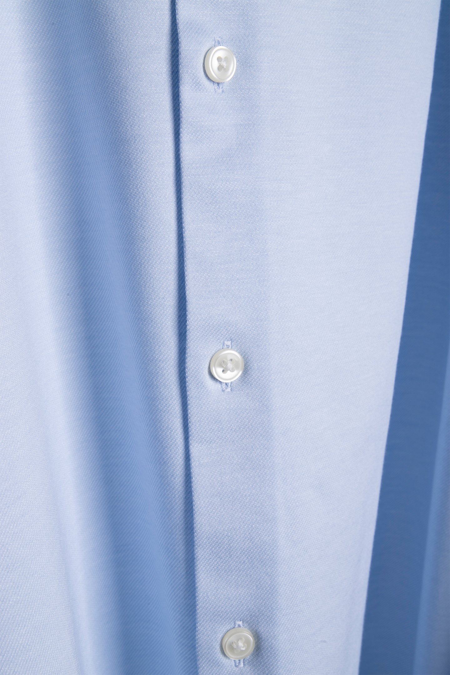 REG PERF KNIT SLD SHIRT BLUE 4